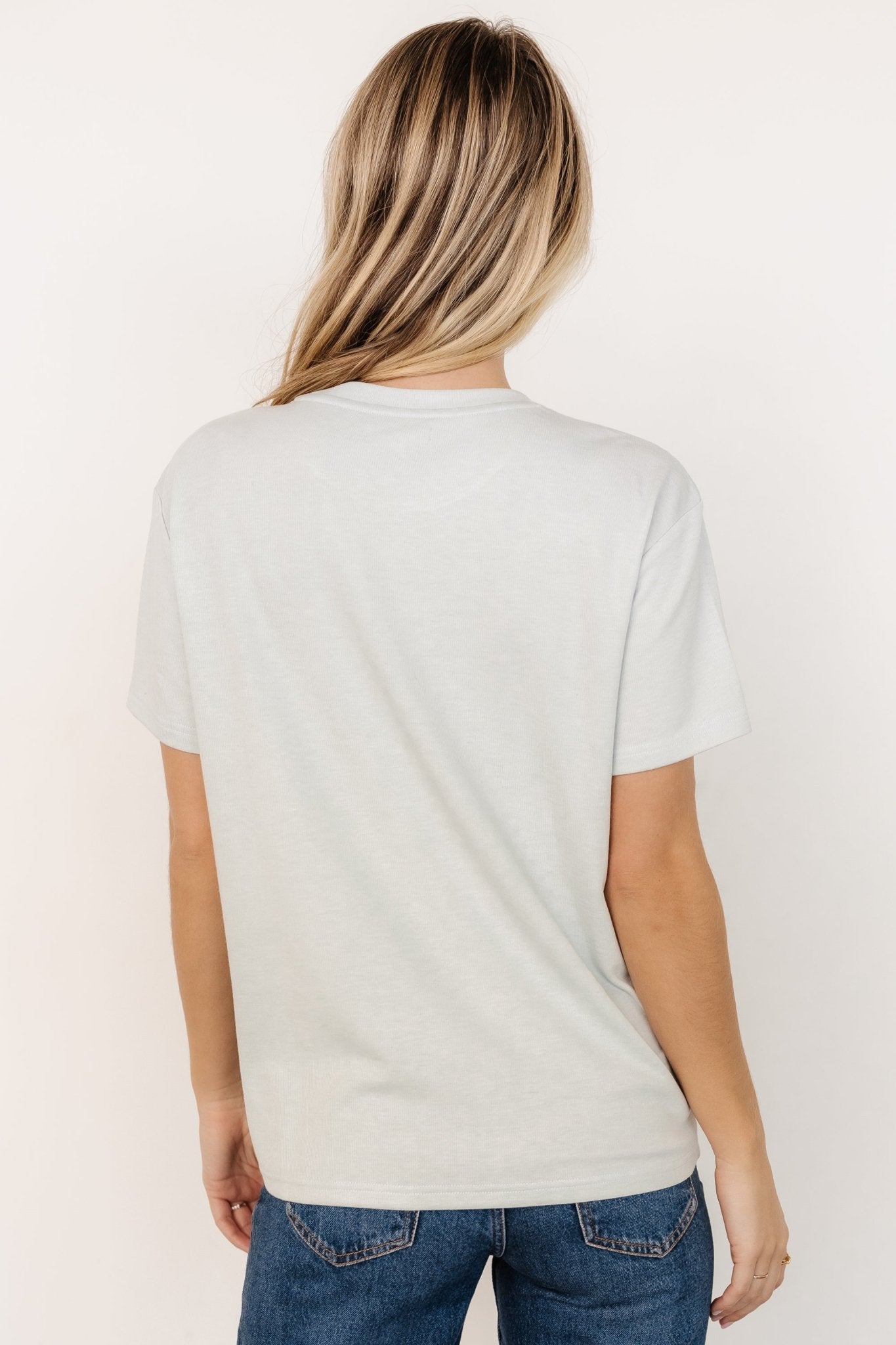 Elliot Relaxed Tee | Pale Mint Original Online