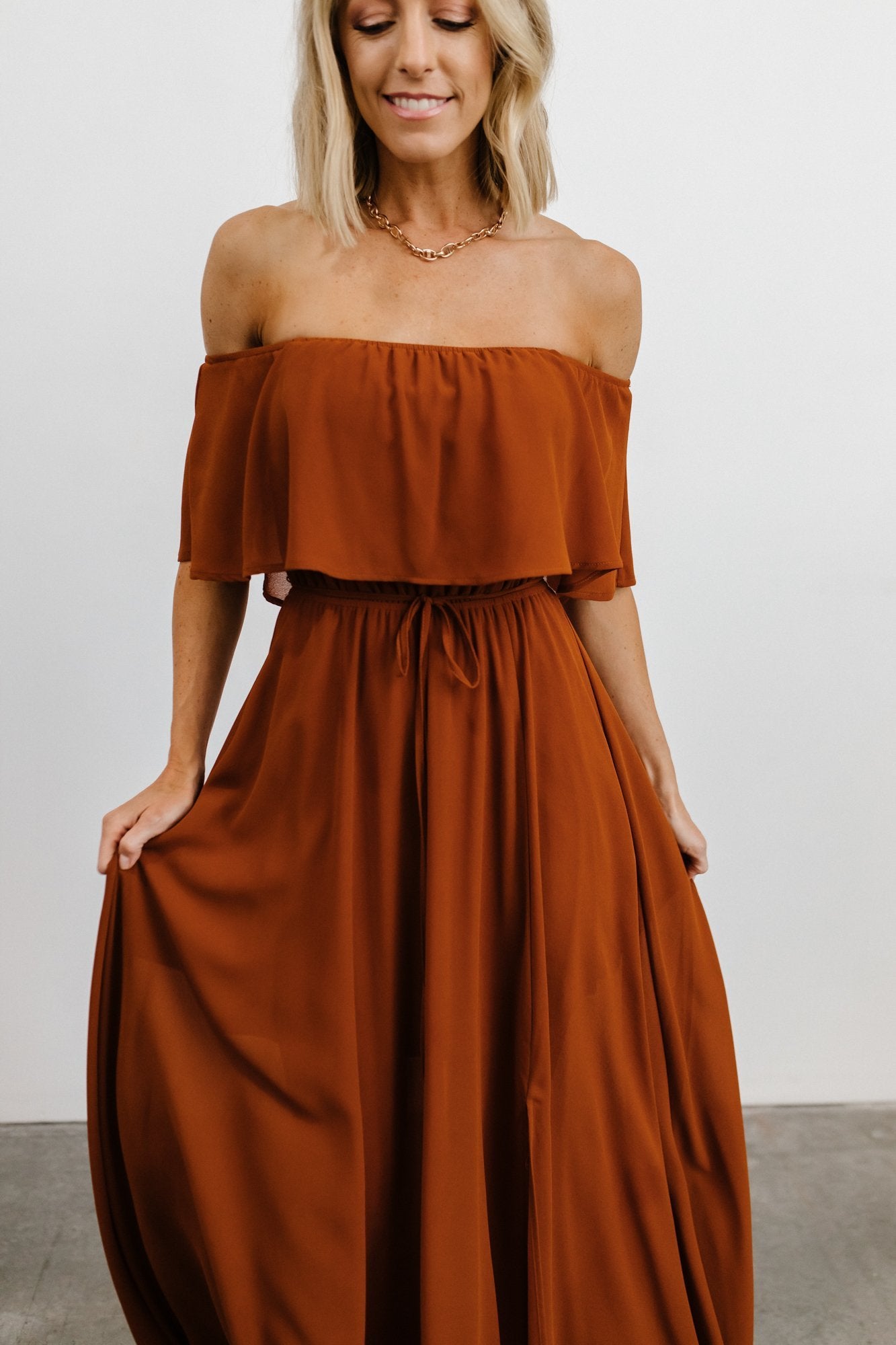 Victoria Off Shoulder Maxi Dress | Spice Online Sale