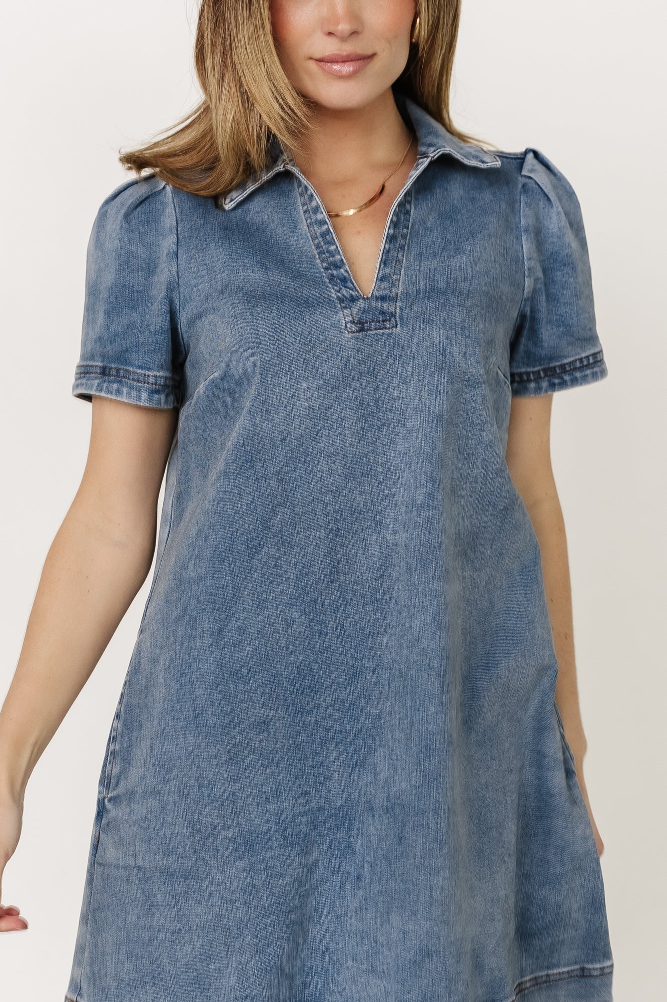 Saylor Short Dress | Denim Online Online Cheap Online