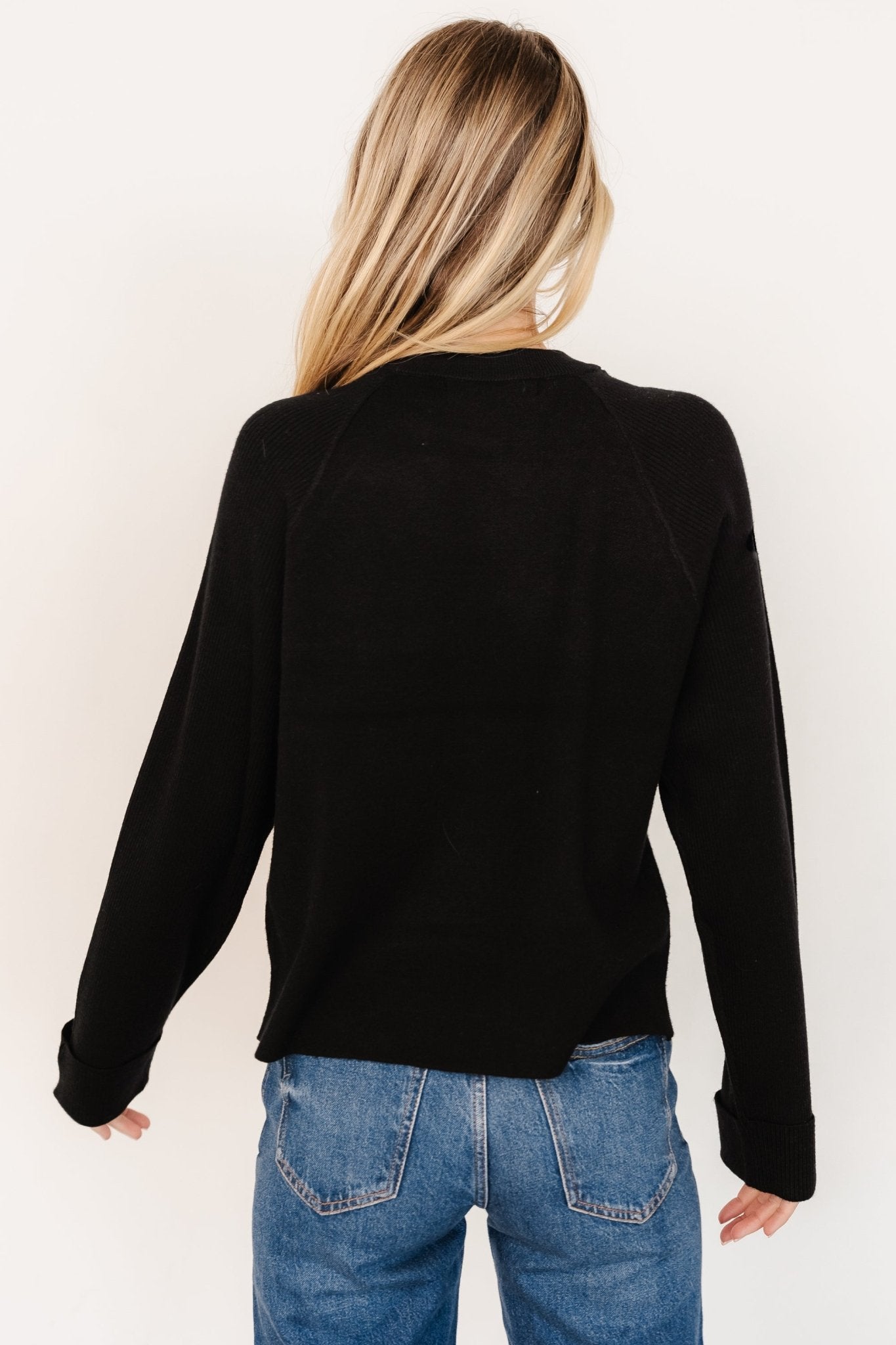 Helena Knit Sweater | Black Cheap For Nice