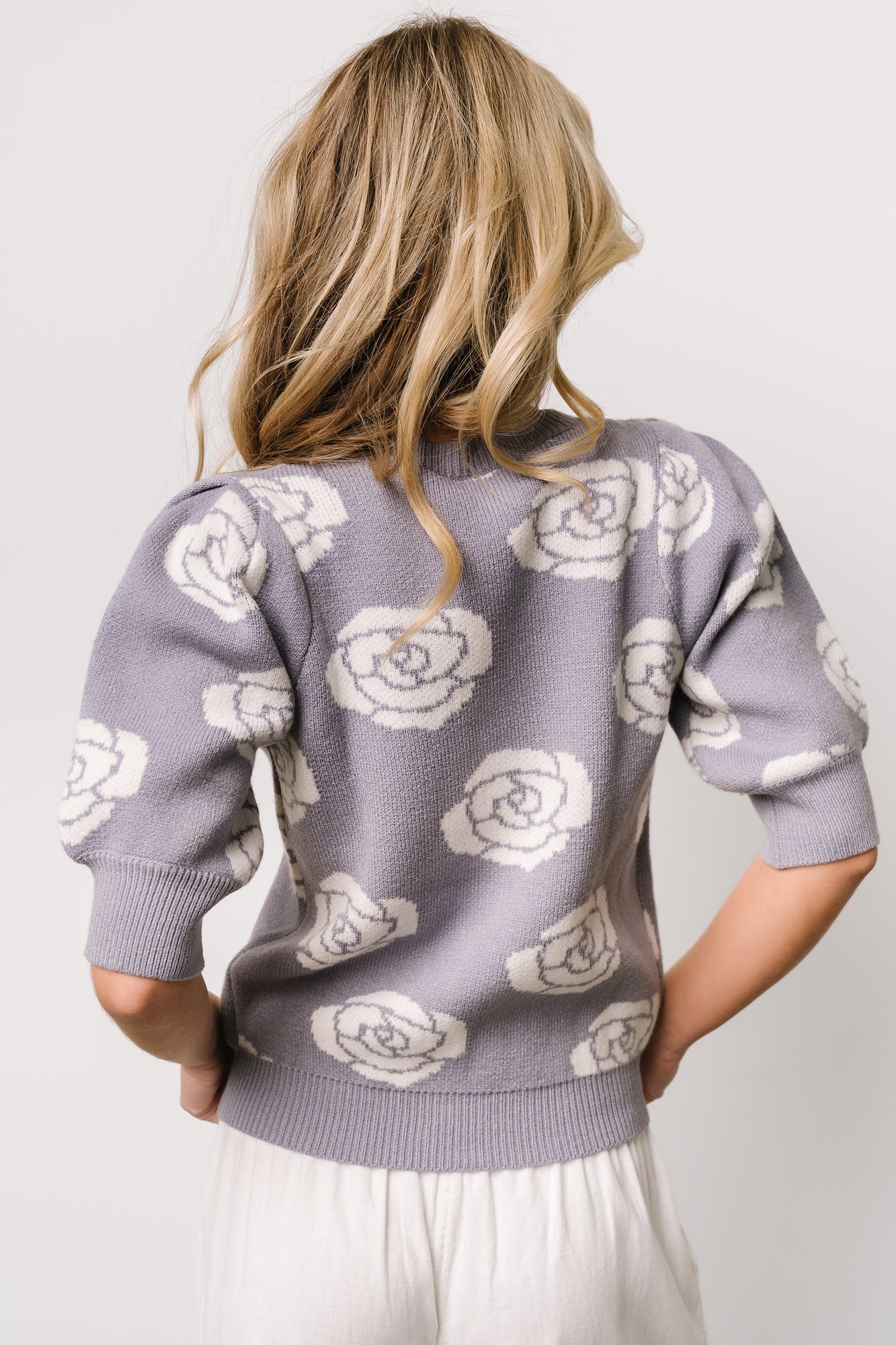 Belle Sweater Top | Dusty Lavender Wiki Cheap Online