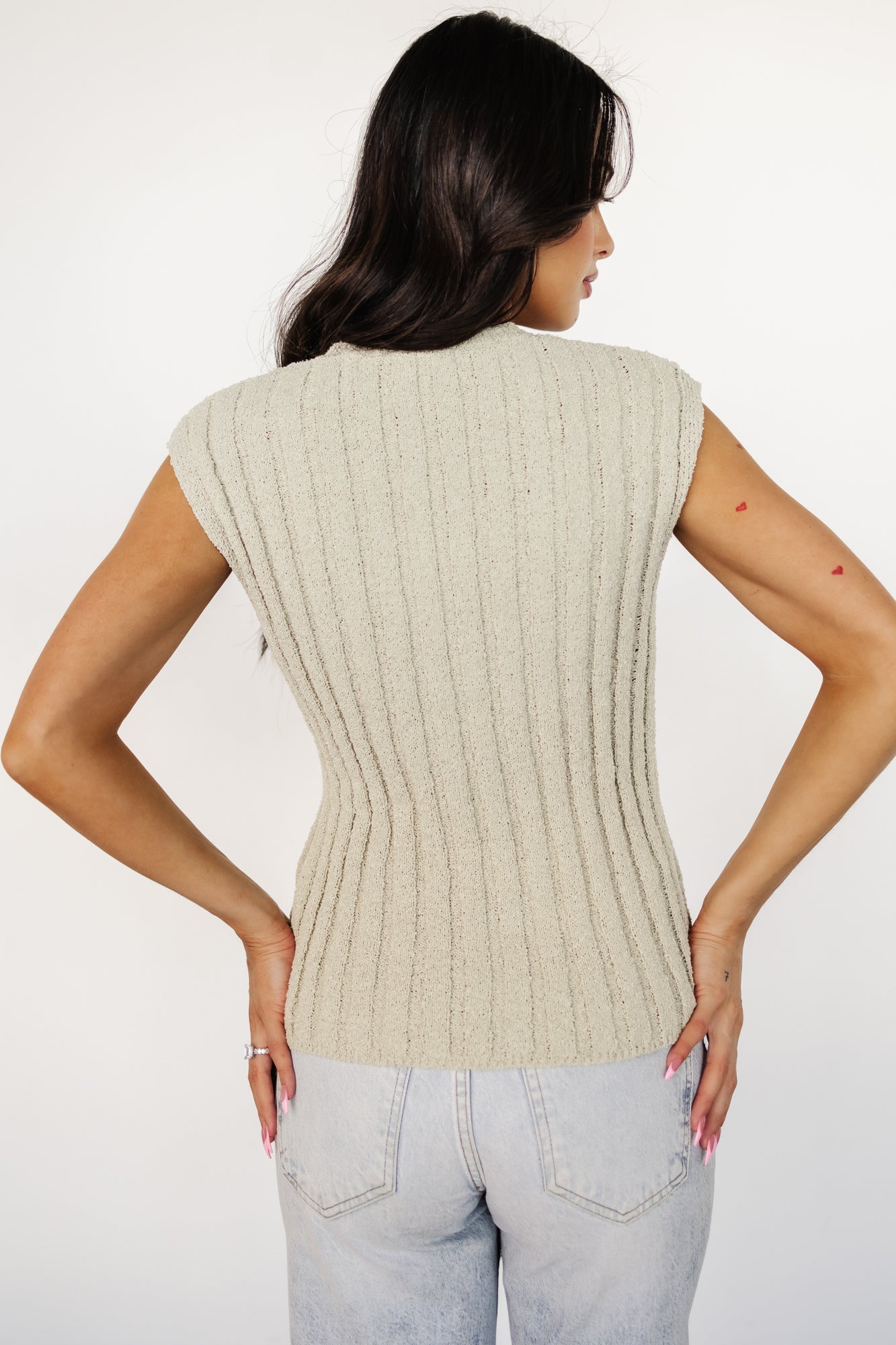 Dava Ribbed Top | Sage Clearance Recommend