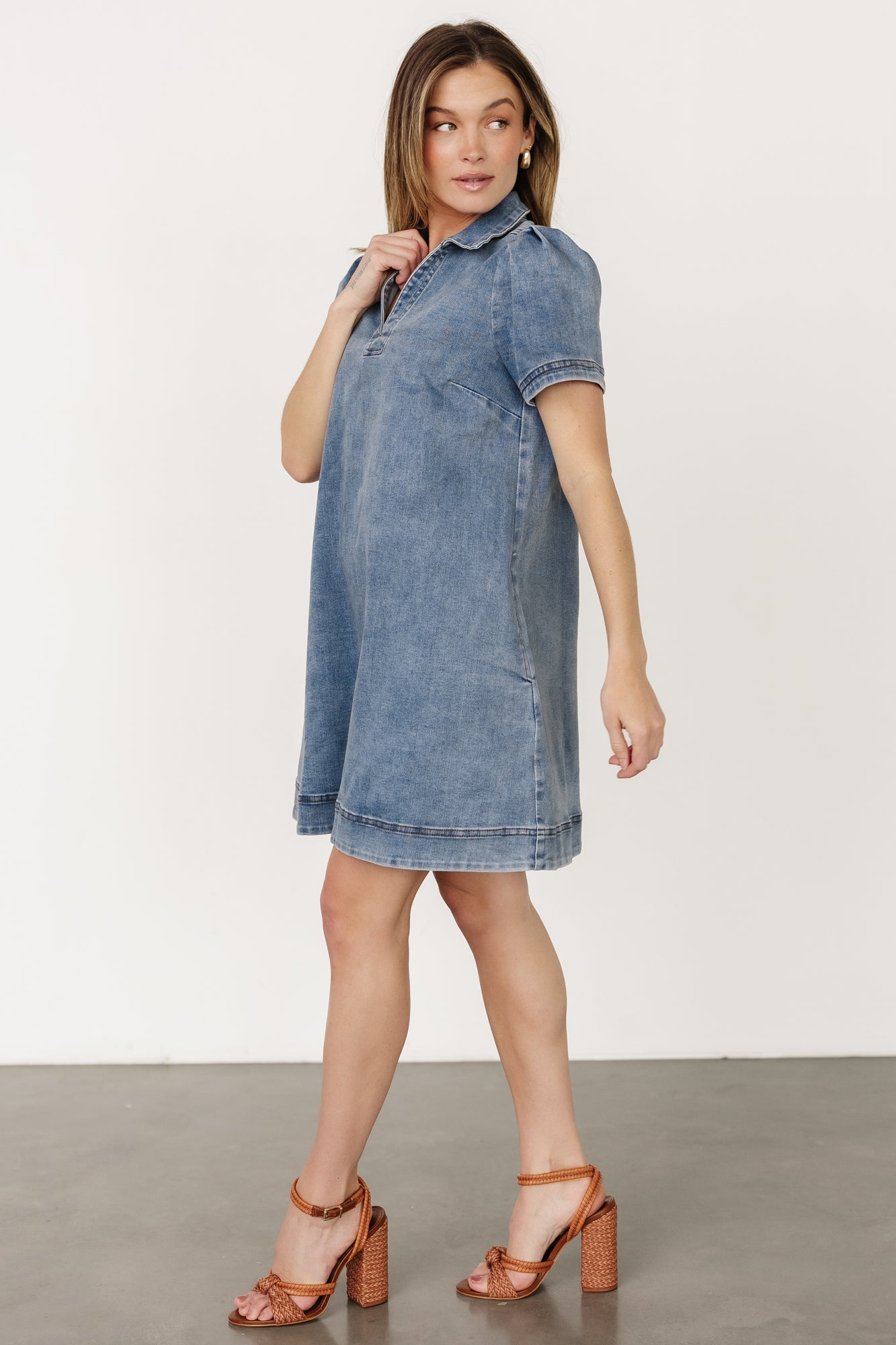 Saylor Short Dress | Denim Online Online Cheap Online