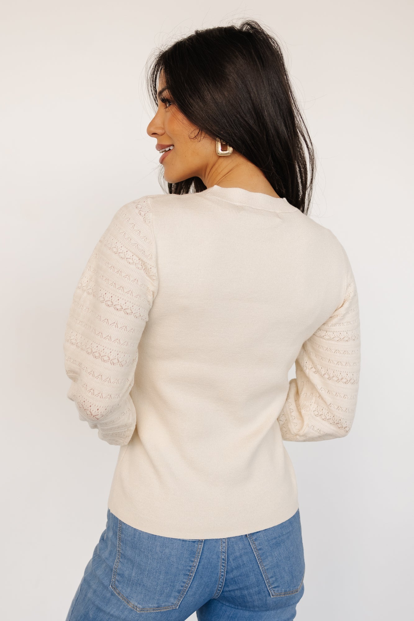 Jens Sweater Top | Cream Buy Cheap Outlet Locations