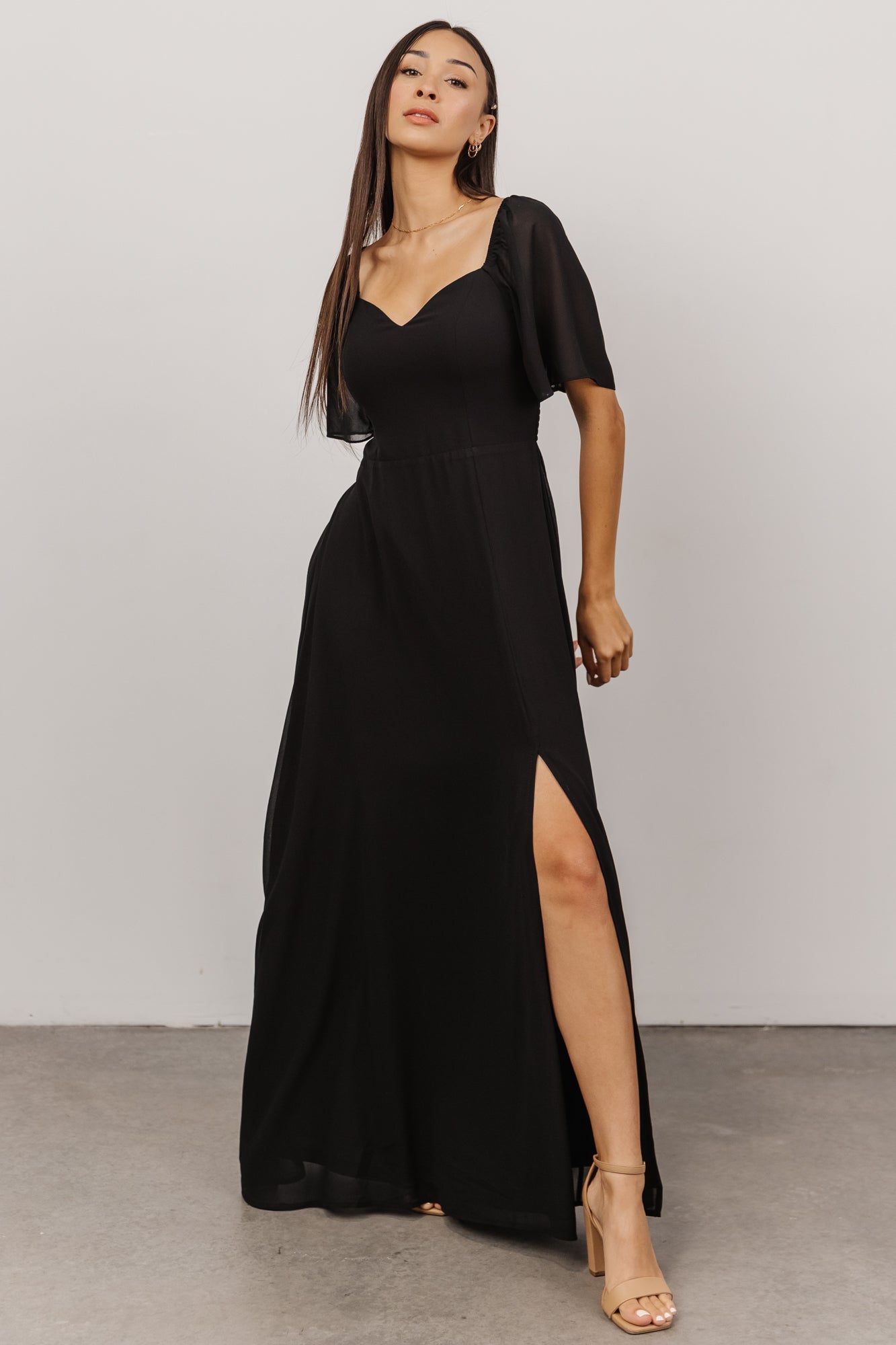 Sierra Sweetheart Maxi Dress | Black Latest Collections Cheap Pice