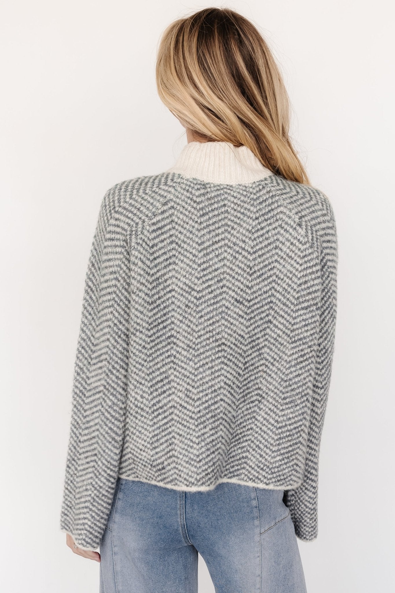 Trisha Knit Sweater | Balsam Stripe Sale Huge Surprise