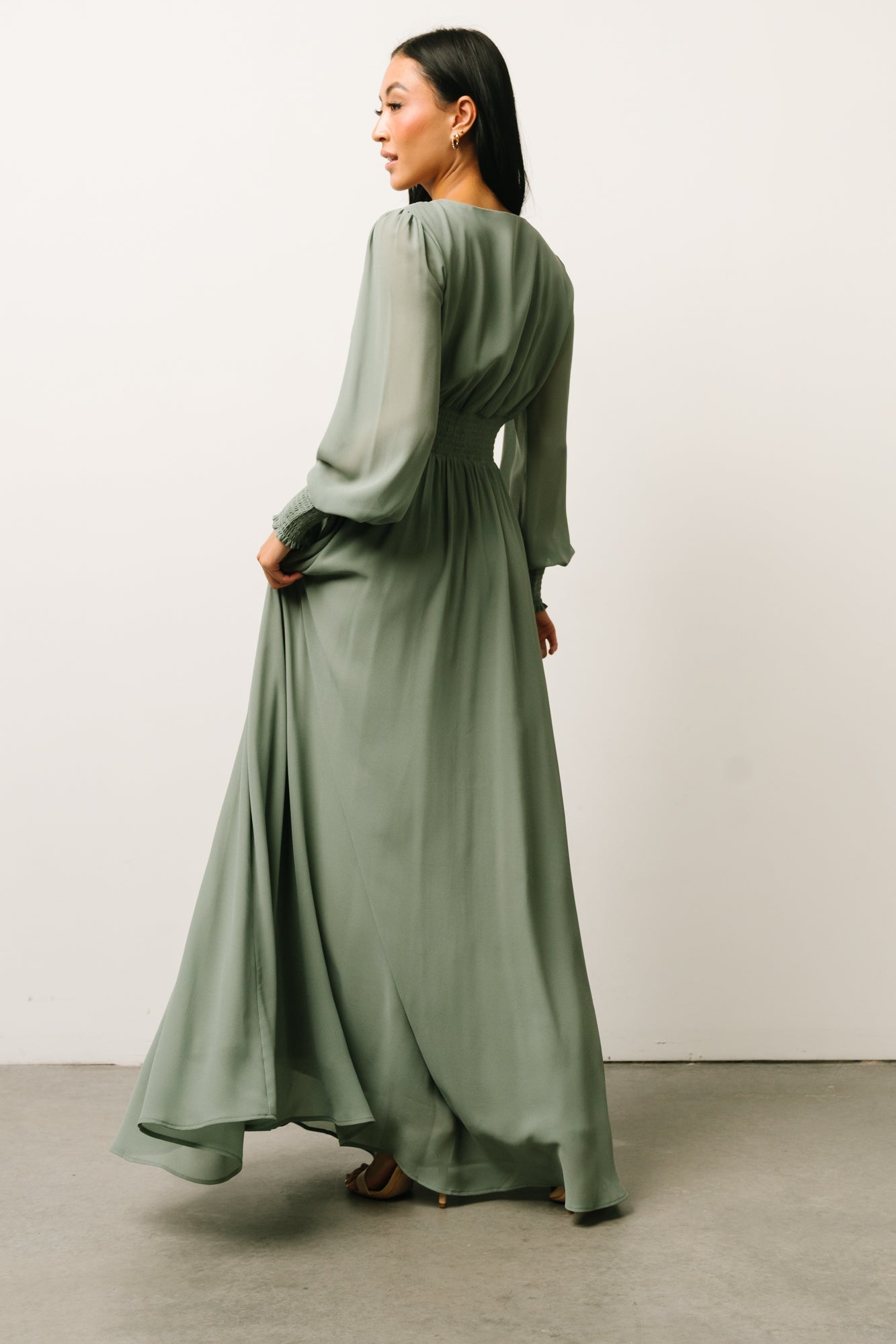 Olivia Maxi Dress | Eucalyptus Cheap Sale Choice