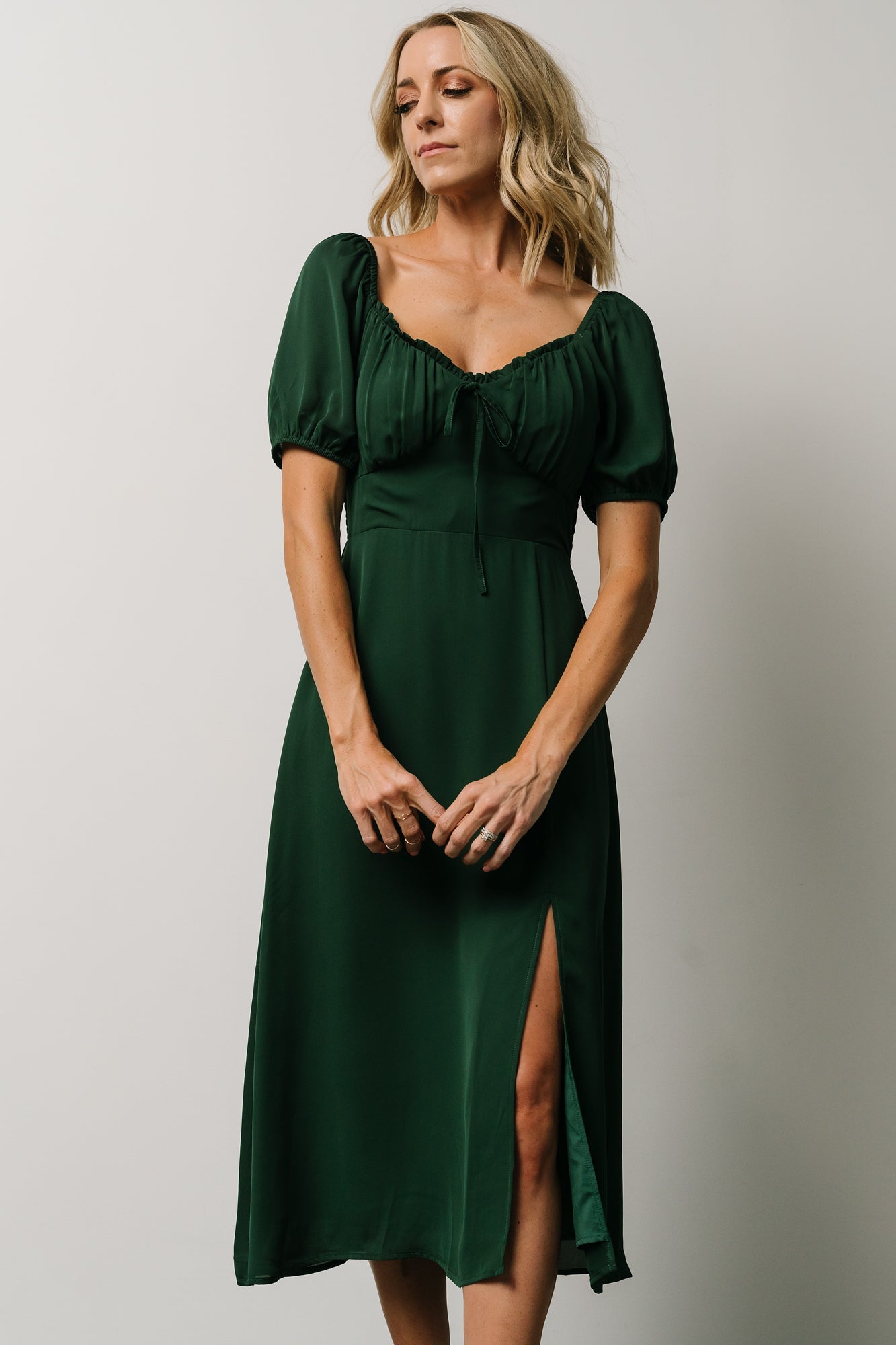 Cadence Midi Dress | Green Cheap Pice For Sale