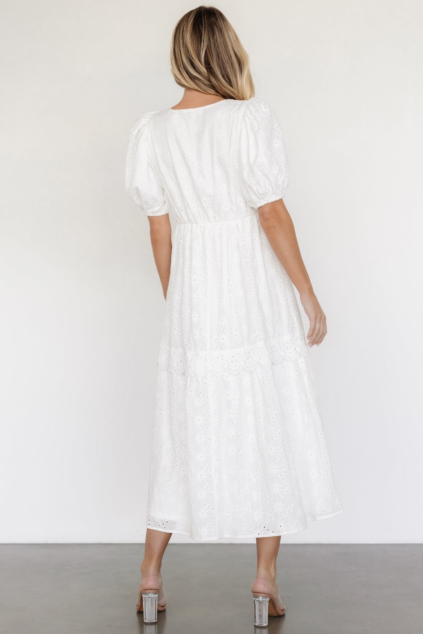 Jackie Eyelet Maxi Dress | Off White Tumblr