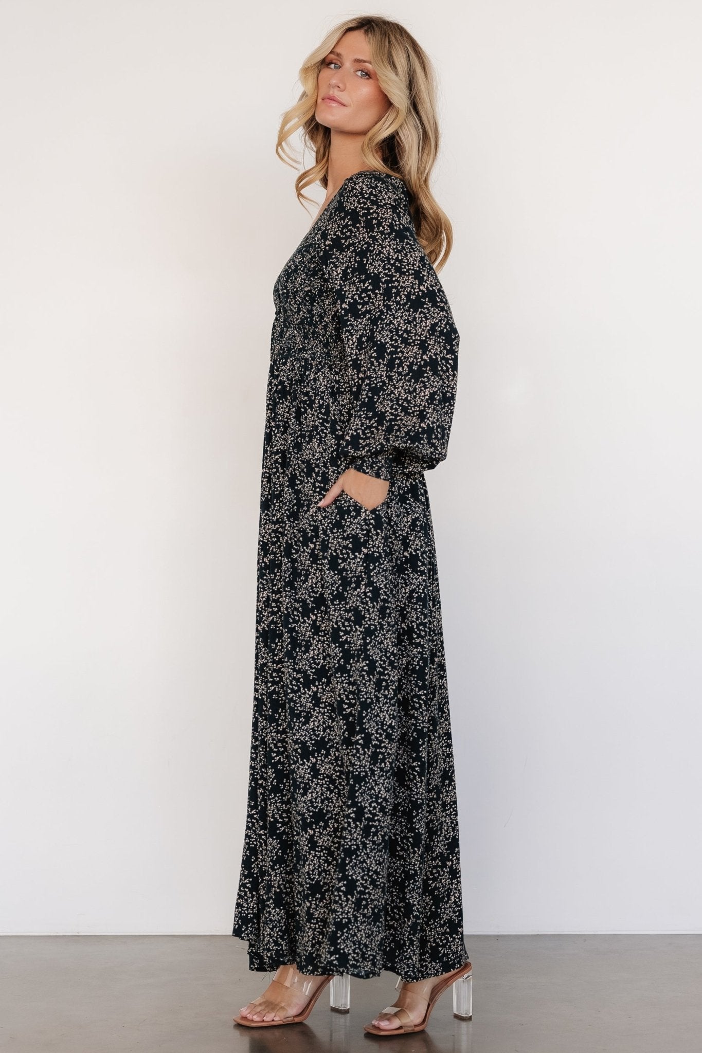 Anya Maxi Dress | Hunter Green Print Cheap With Mastercard