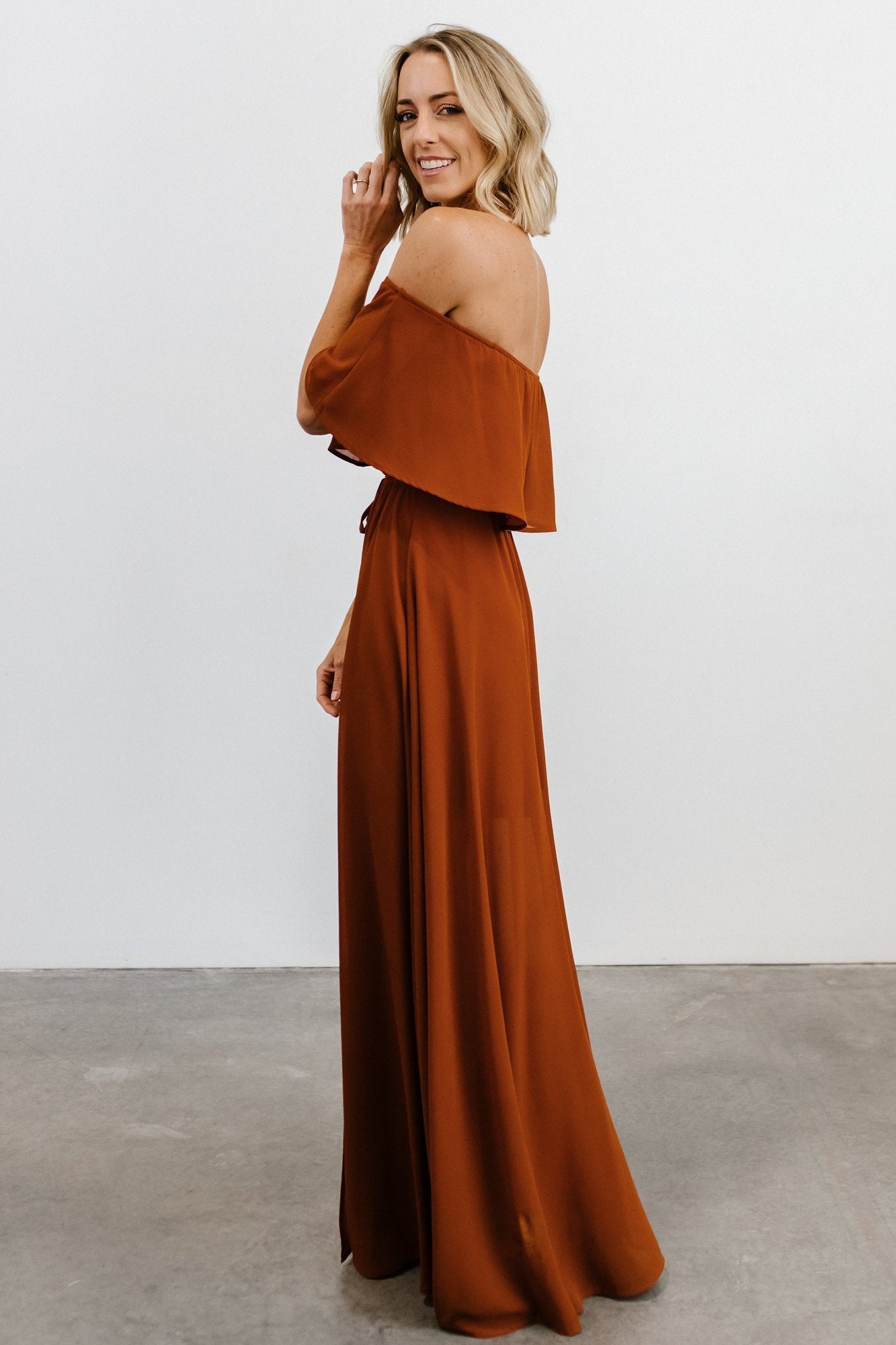 Victoria Off Shoulder Maxi Dress | Spice Online Sale