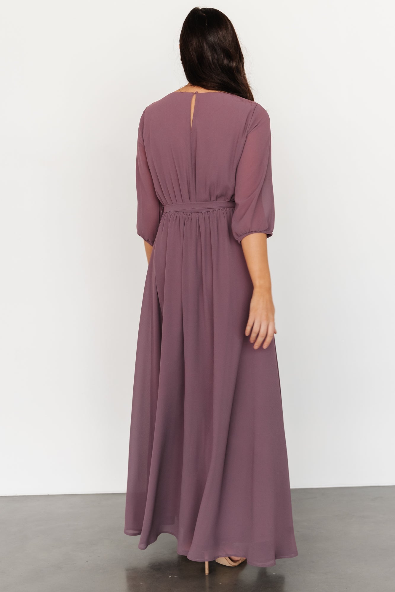 Rebecca Maxi Dress | Vintage Plum Sale With Mastercard