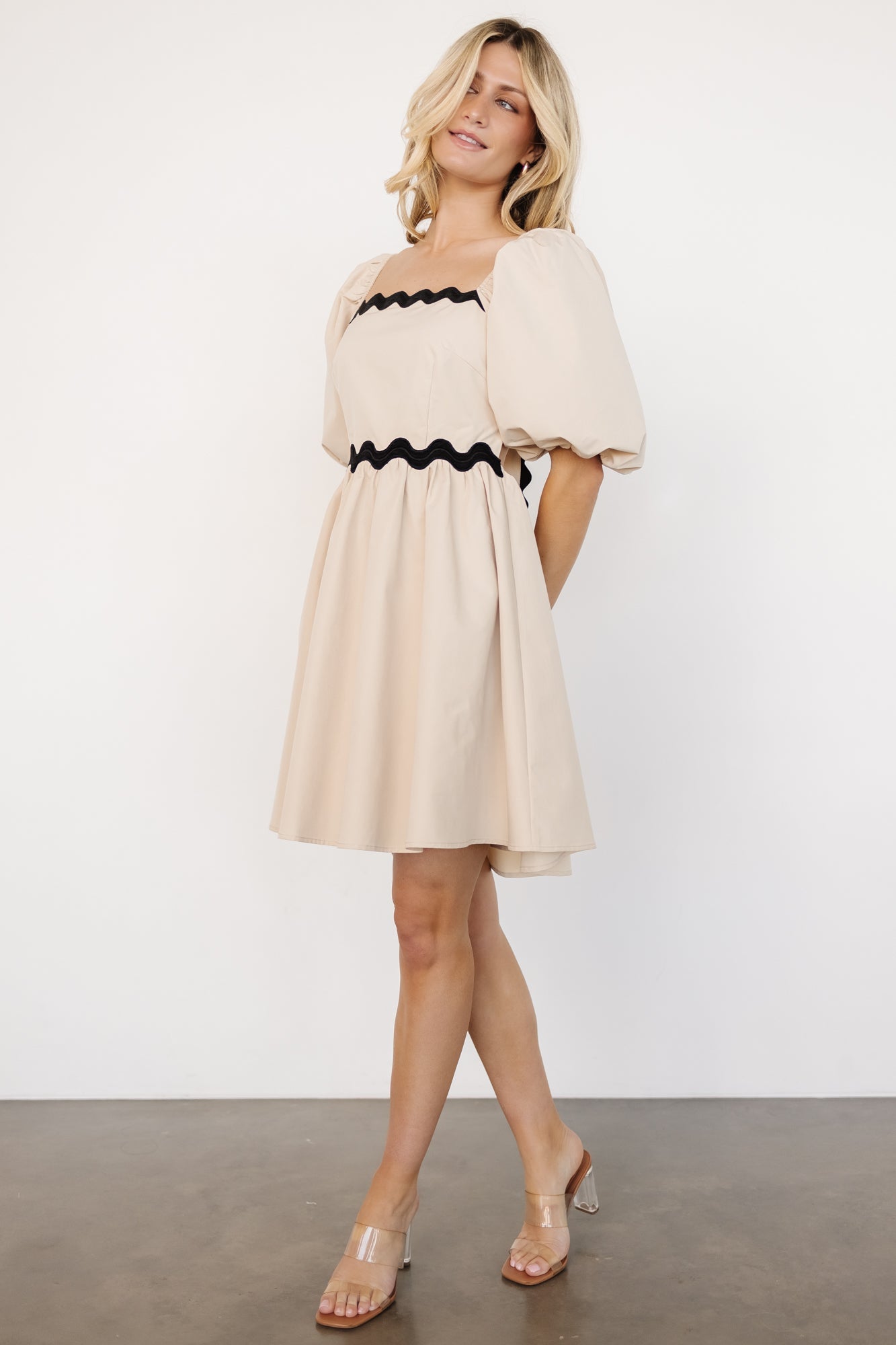 Cecelia Short Dress | Sand Online Online For Sale