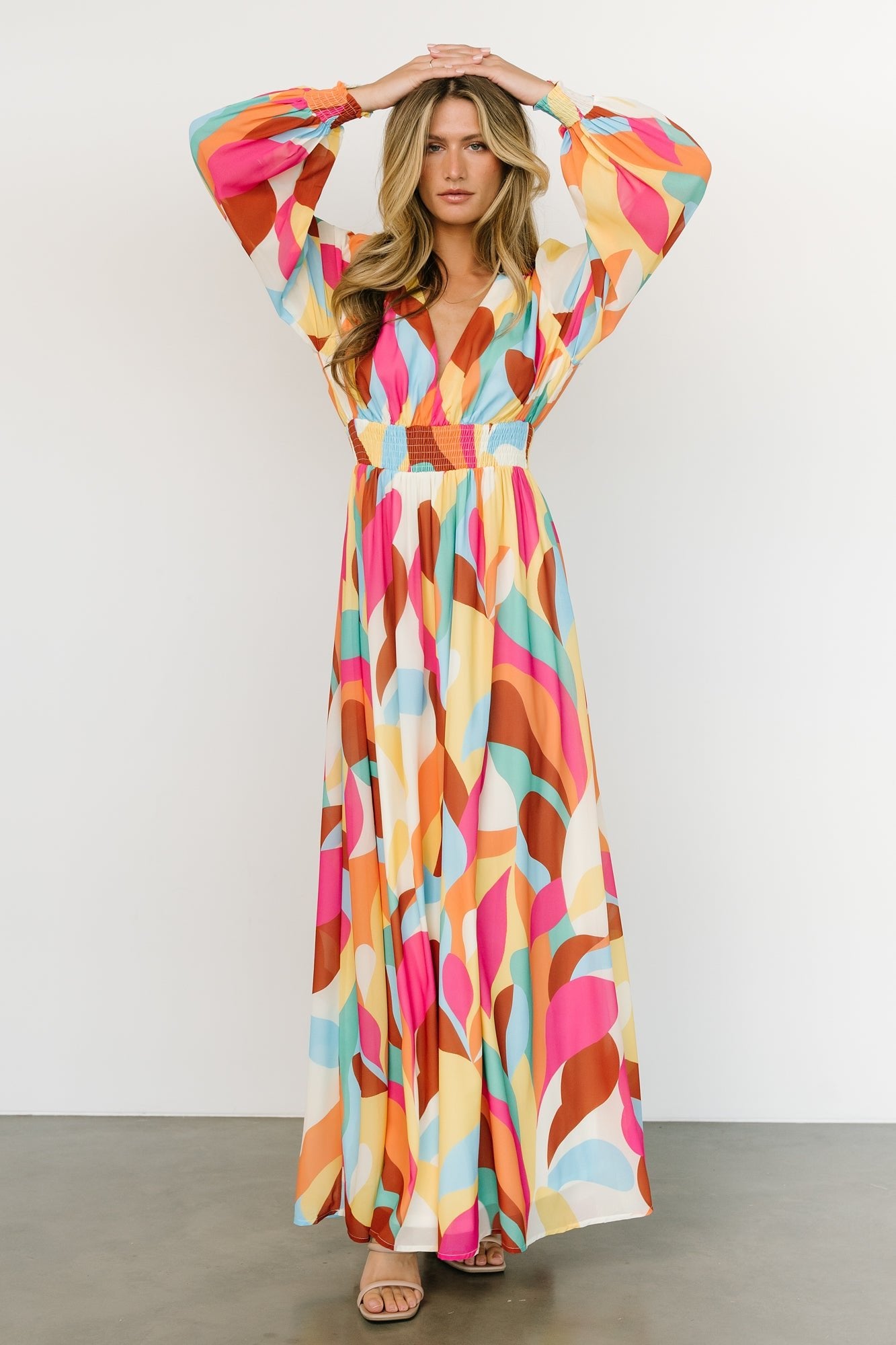 Lawson Maxi Dress | Multi Print Sale Visa Payment