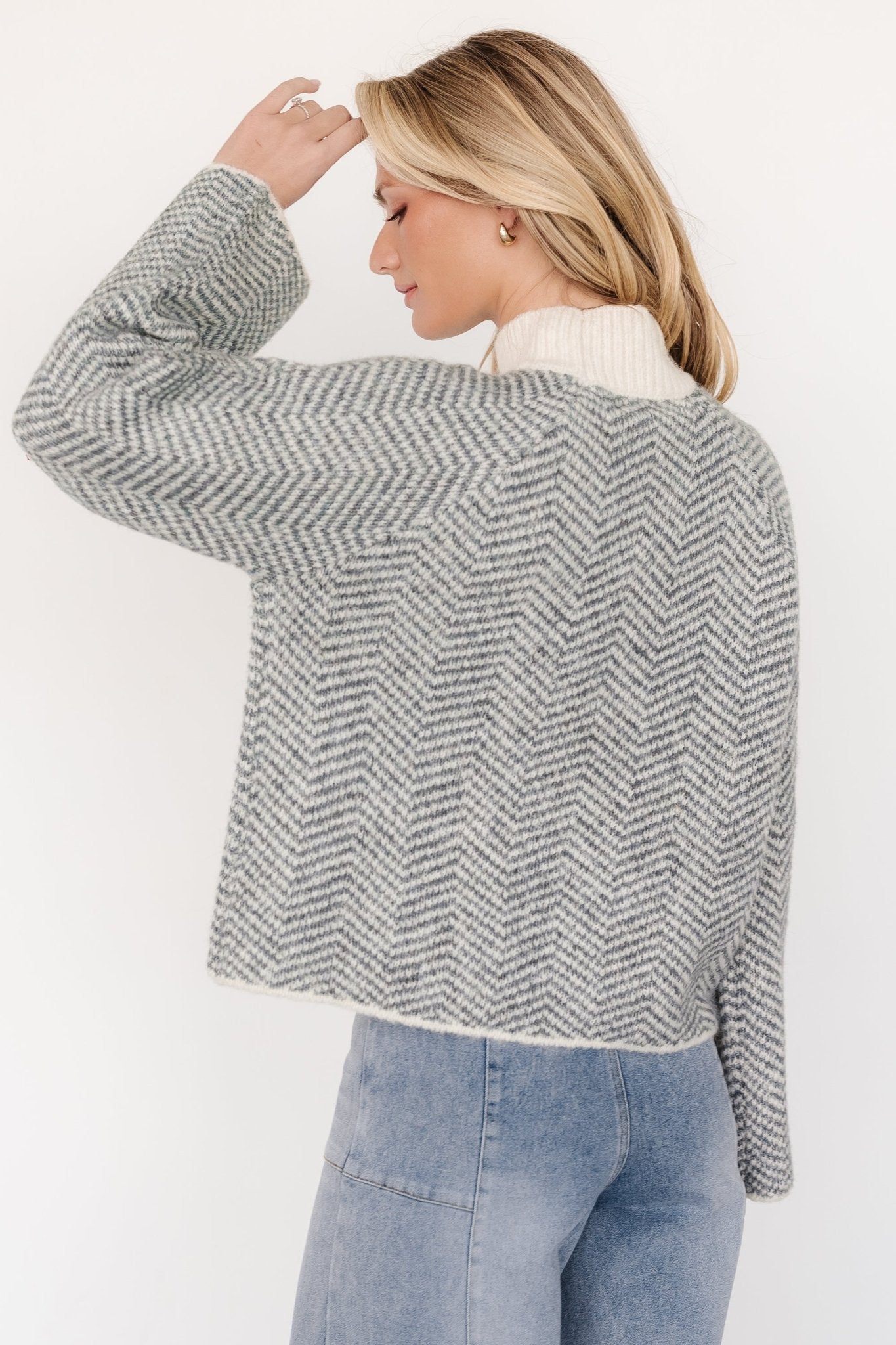 Trisha Knit Sweater | Balsam Stripe Sale Huge Surprise