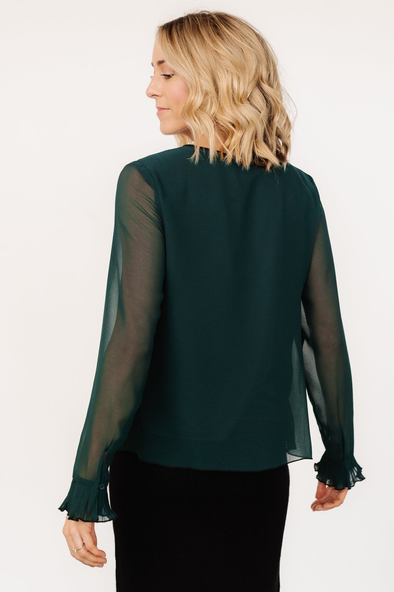 Cambridge Top | Emerald Free Shipping Factory Outlet