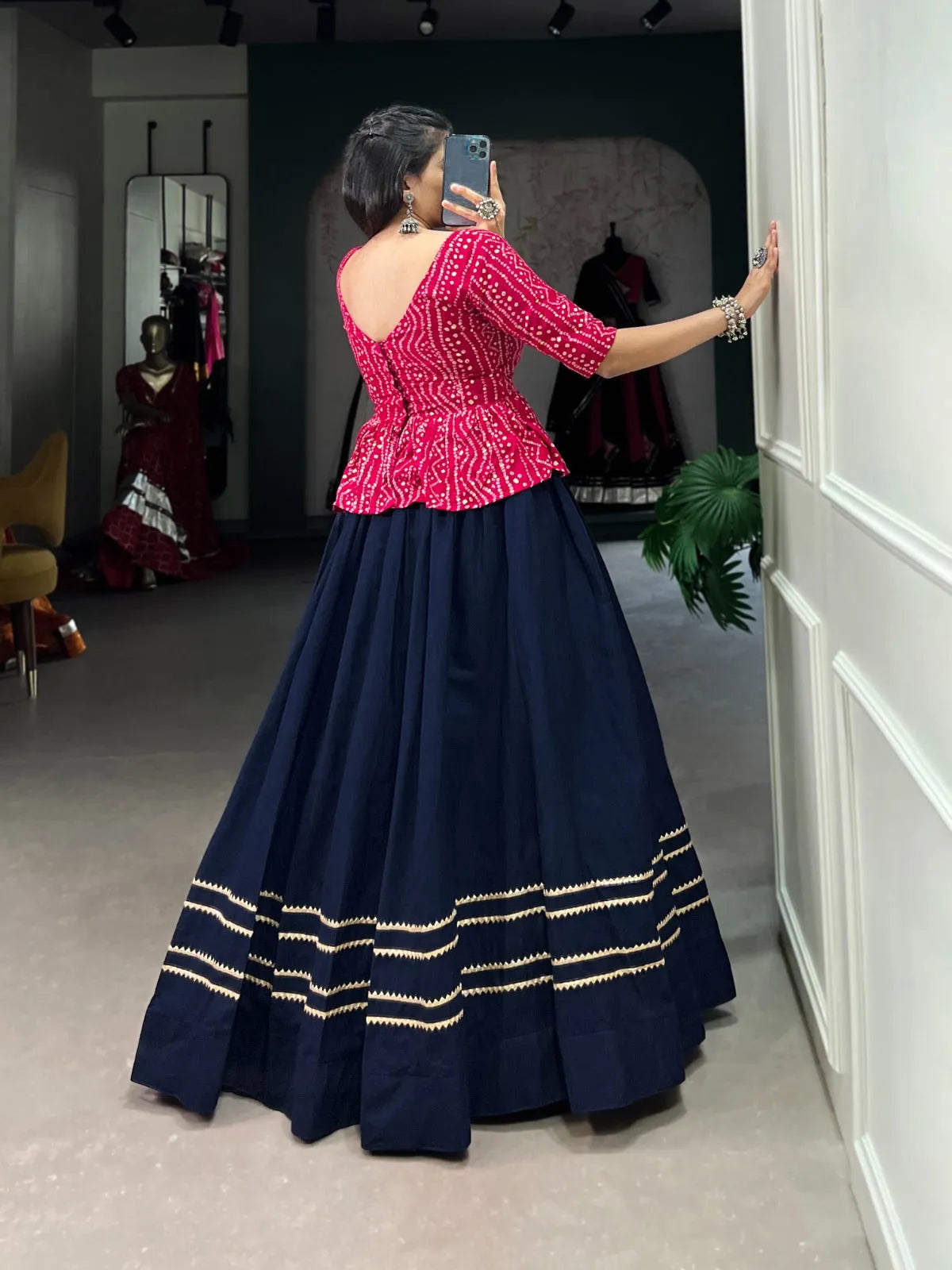 Make Your Navratri Look Flawless with Cotton Lehenga Choli Ebay Cheap Pice