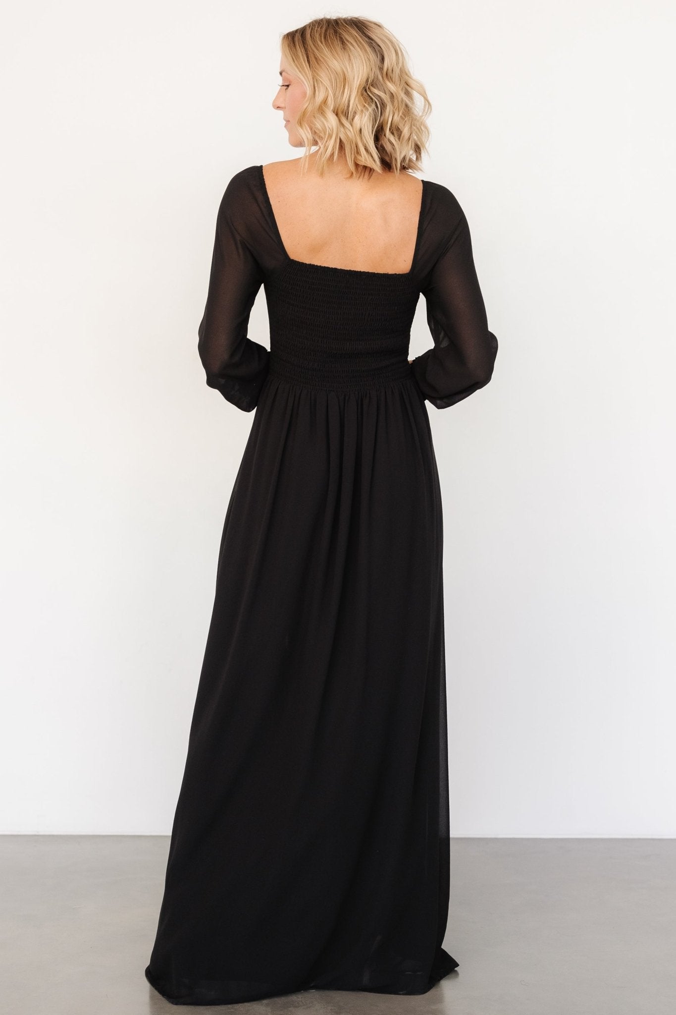 Giselle Maxi Dress | Black Clearance 100% Guaranteed