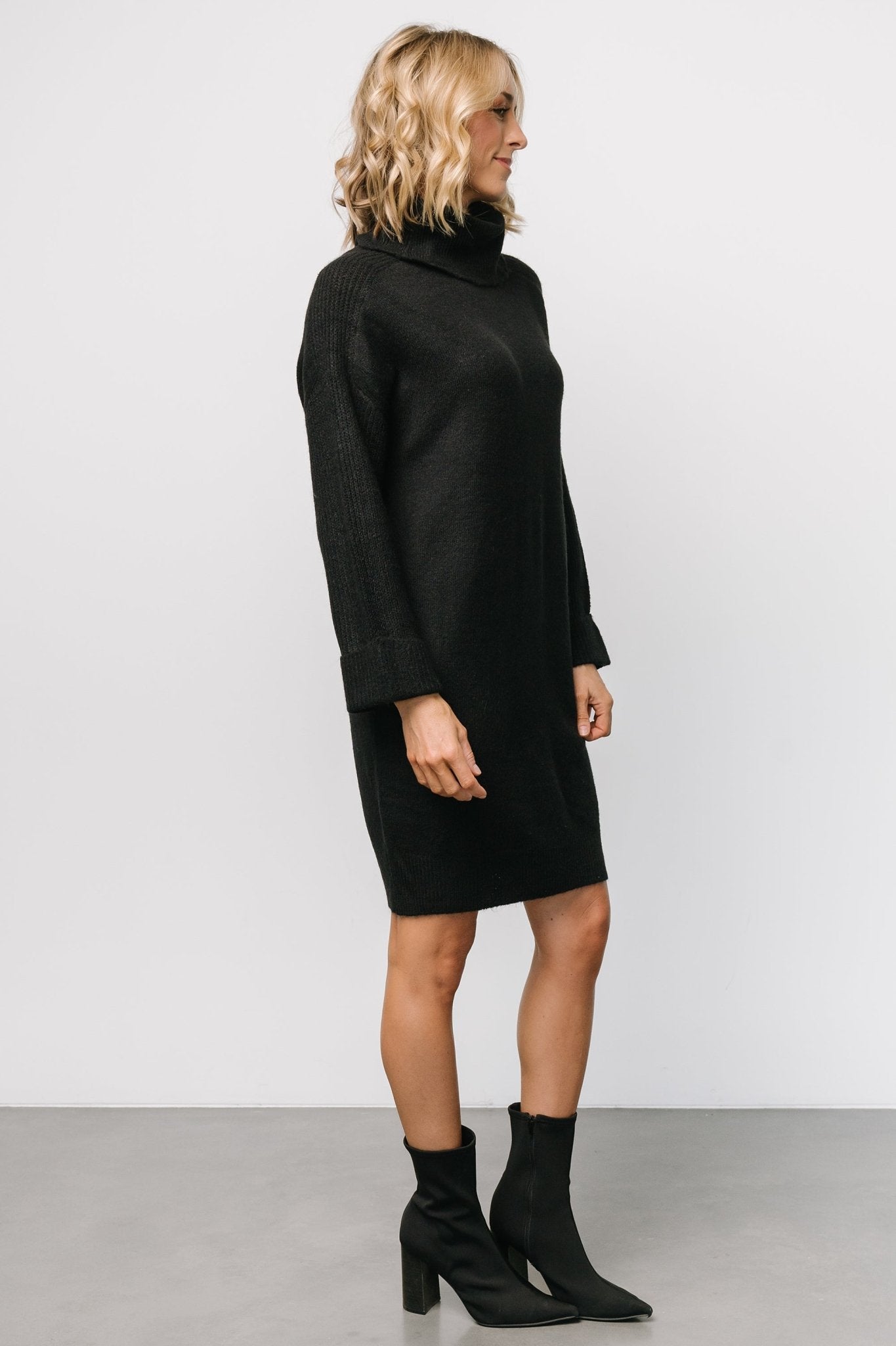 Amy Sweater Dress | Black In China Cheap Pice