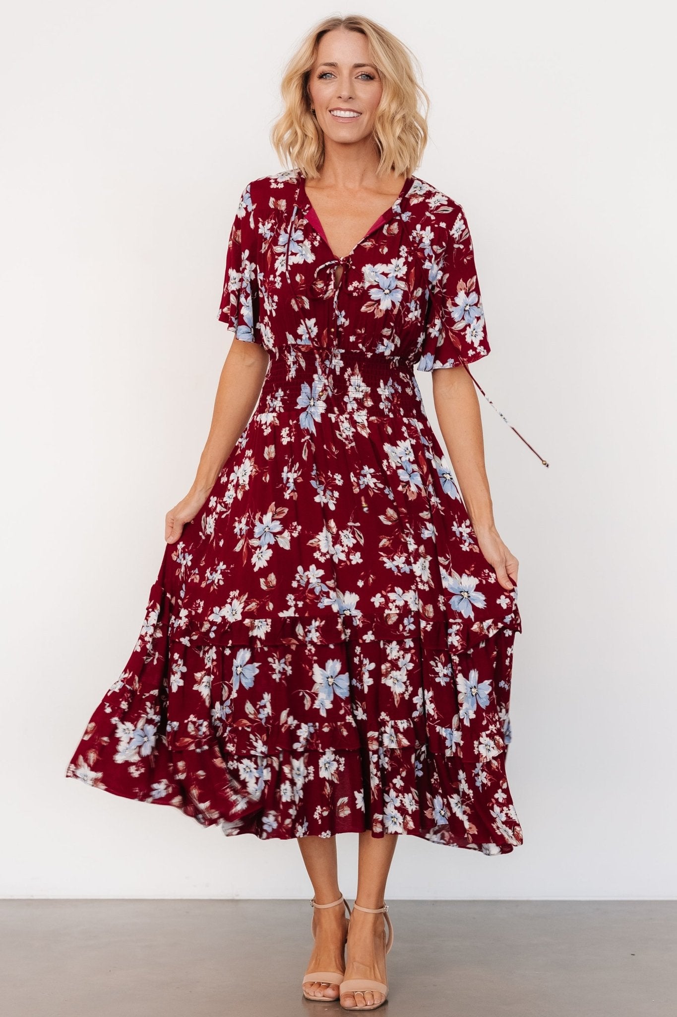 Spell Boho Midi Dress | Ruby Multi Floral 2025 Sale Online