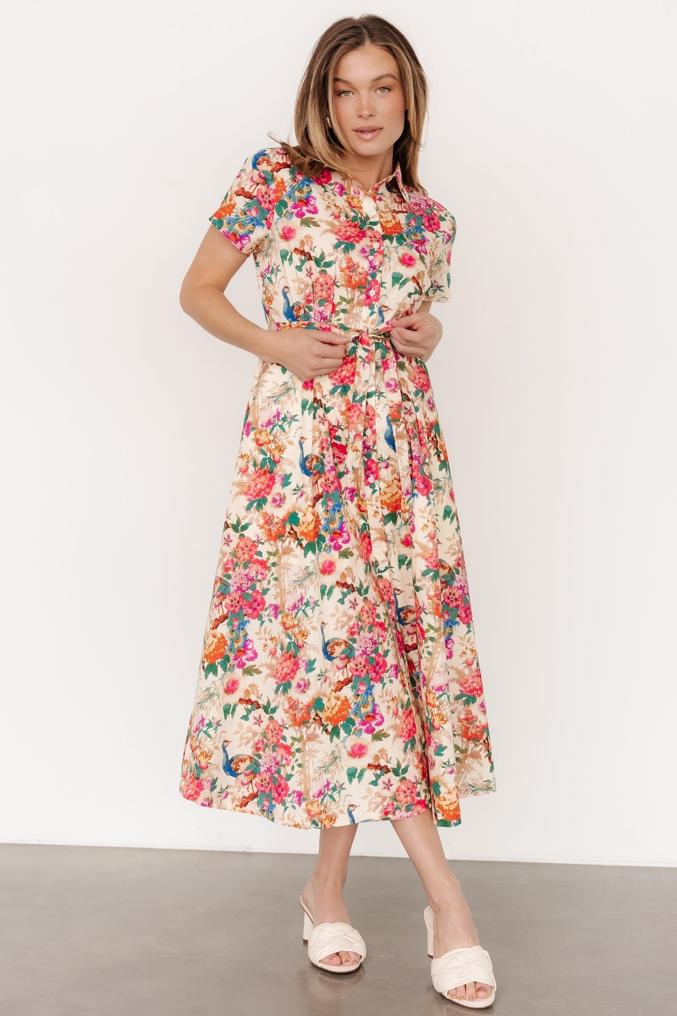 Melia Midi Dress | Multi Print Best Place For Sale