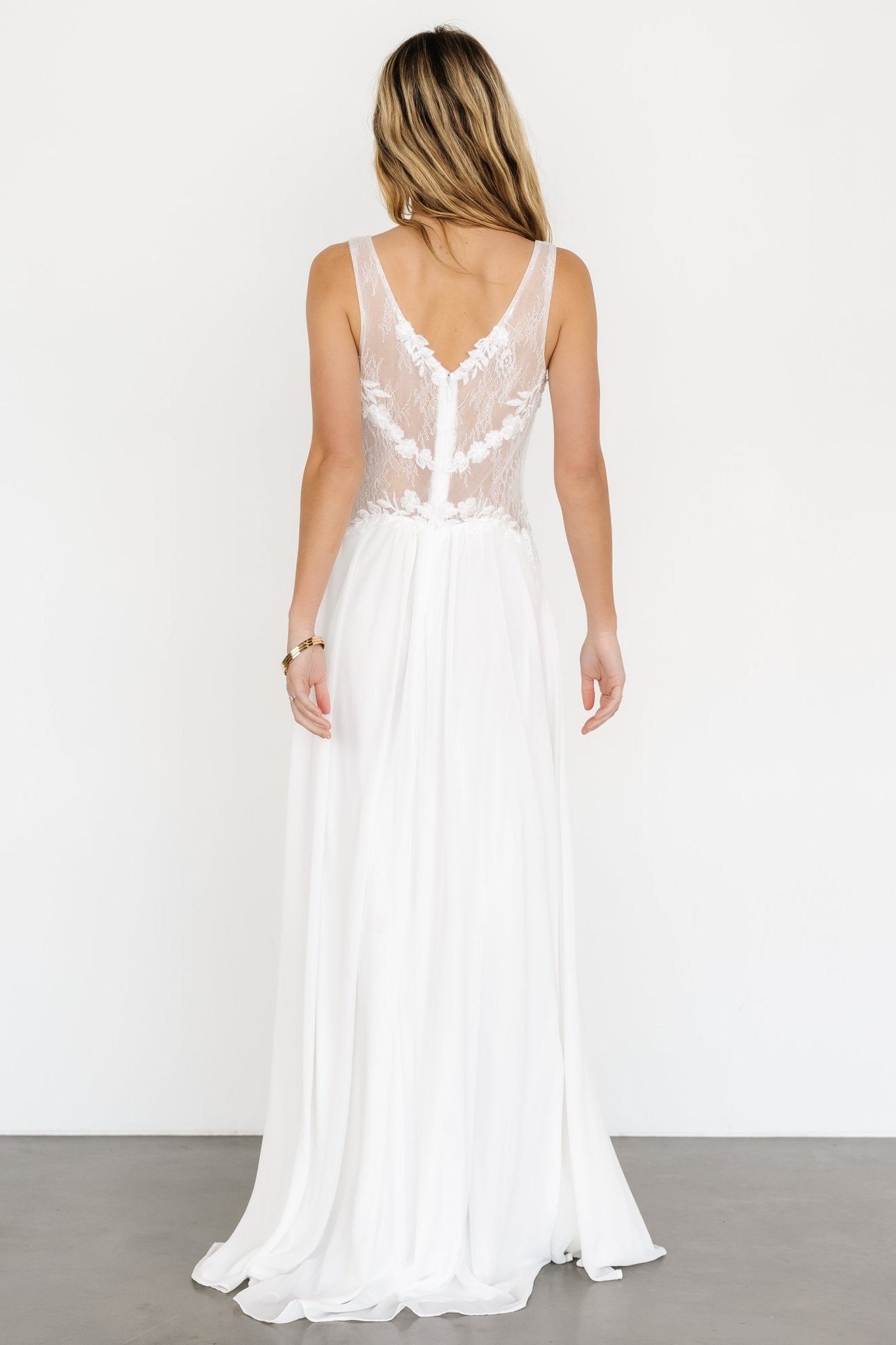 Konstantina Gown | White In China Cheap Online