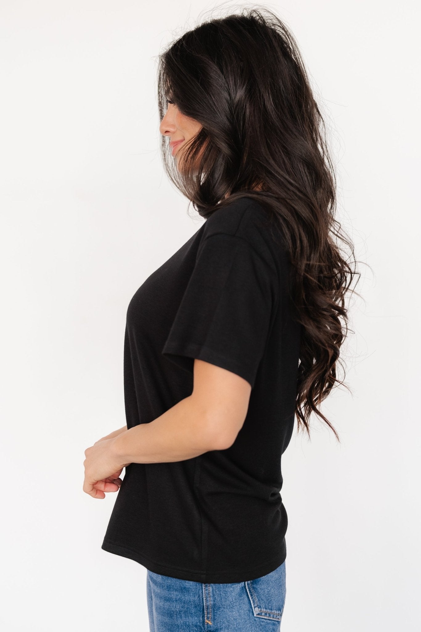 Elliot Relaxed Tee | Black Wholesale Pice Cheap Online