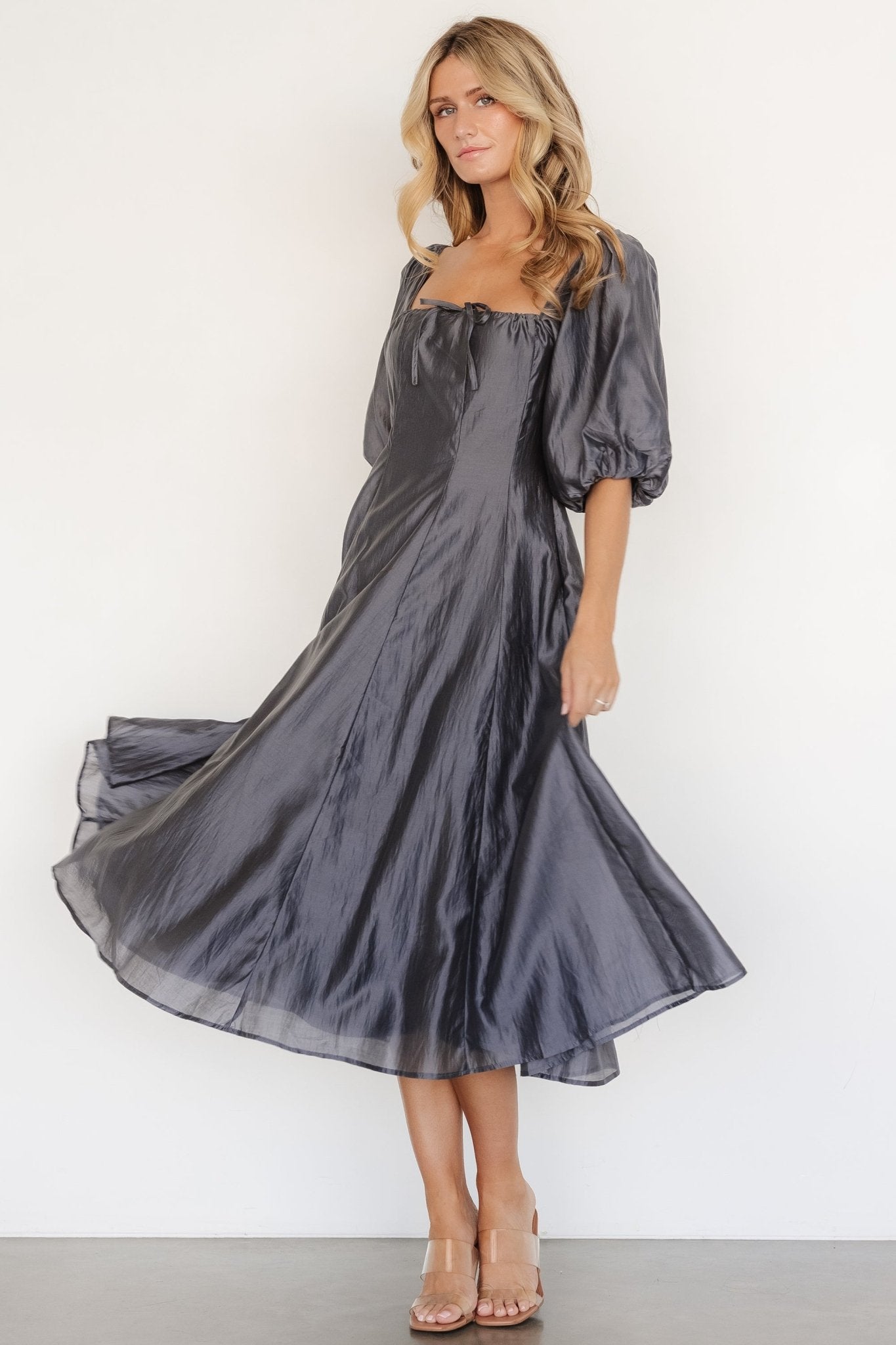 Marina Dress | Dark Slate Cheap Pice Outlet Sale