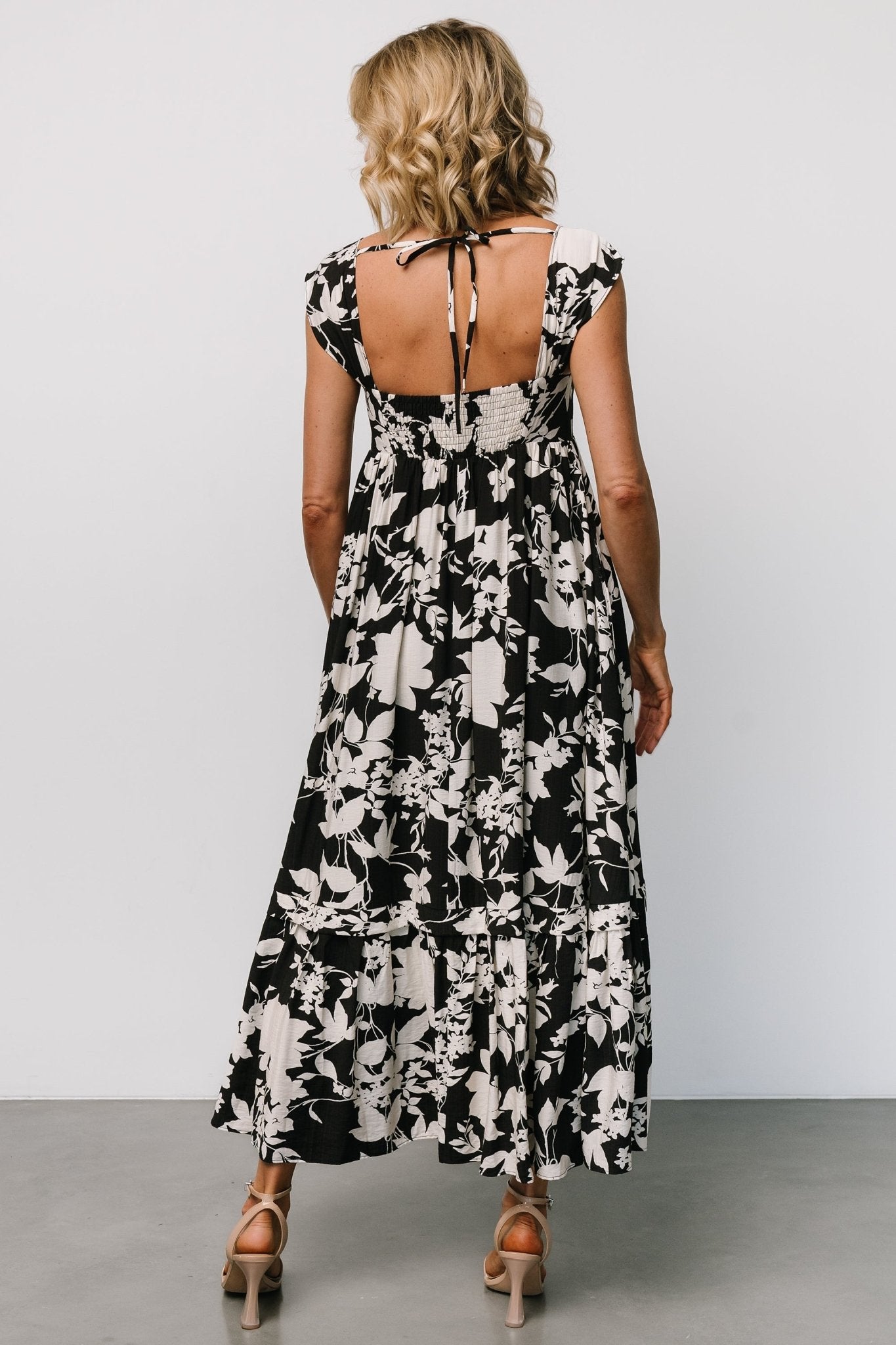 Aita Maxi Dress | Black + Ivory Floral Buy Cheap Pice