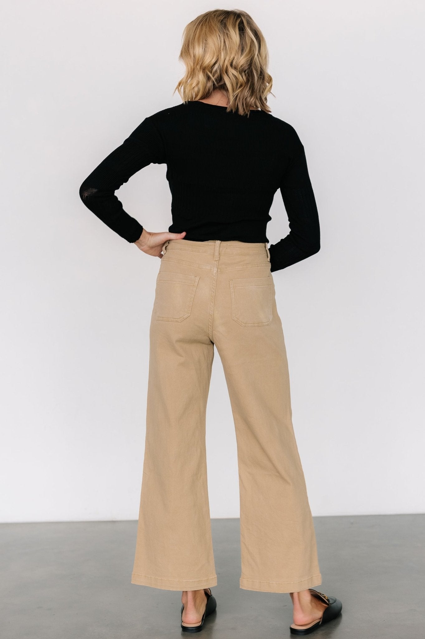 Polli Patch Pocket Pants | Tan Cheap Sale Low Cost