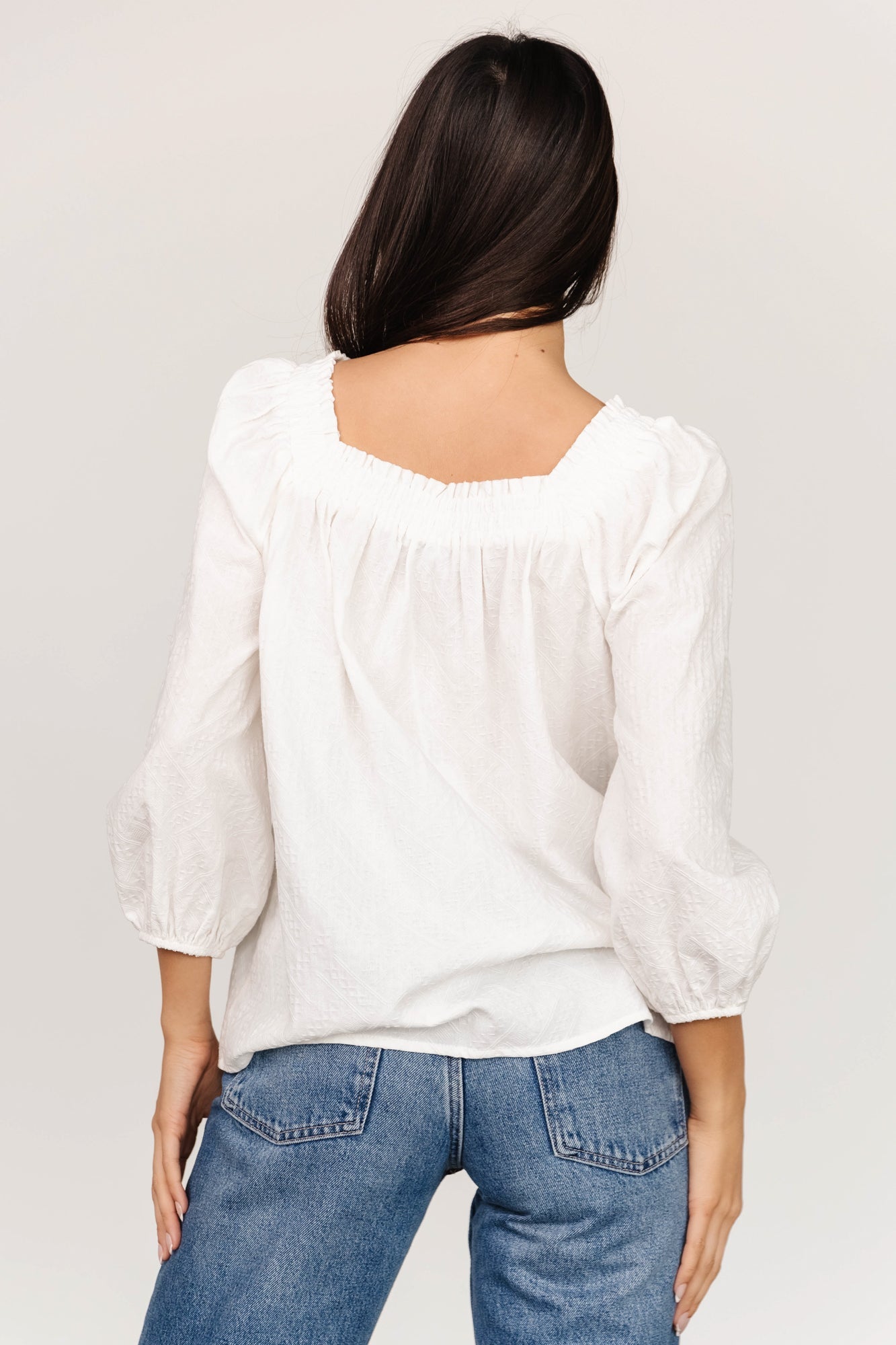 Aya Woven Top | Off White Looking For Cheap Pice