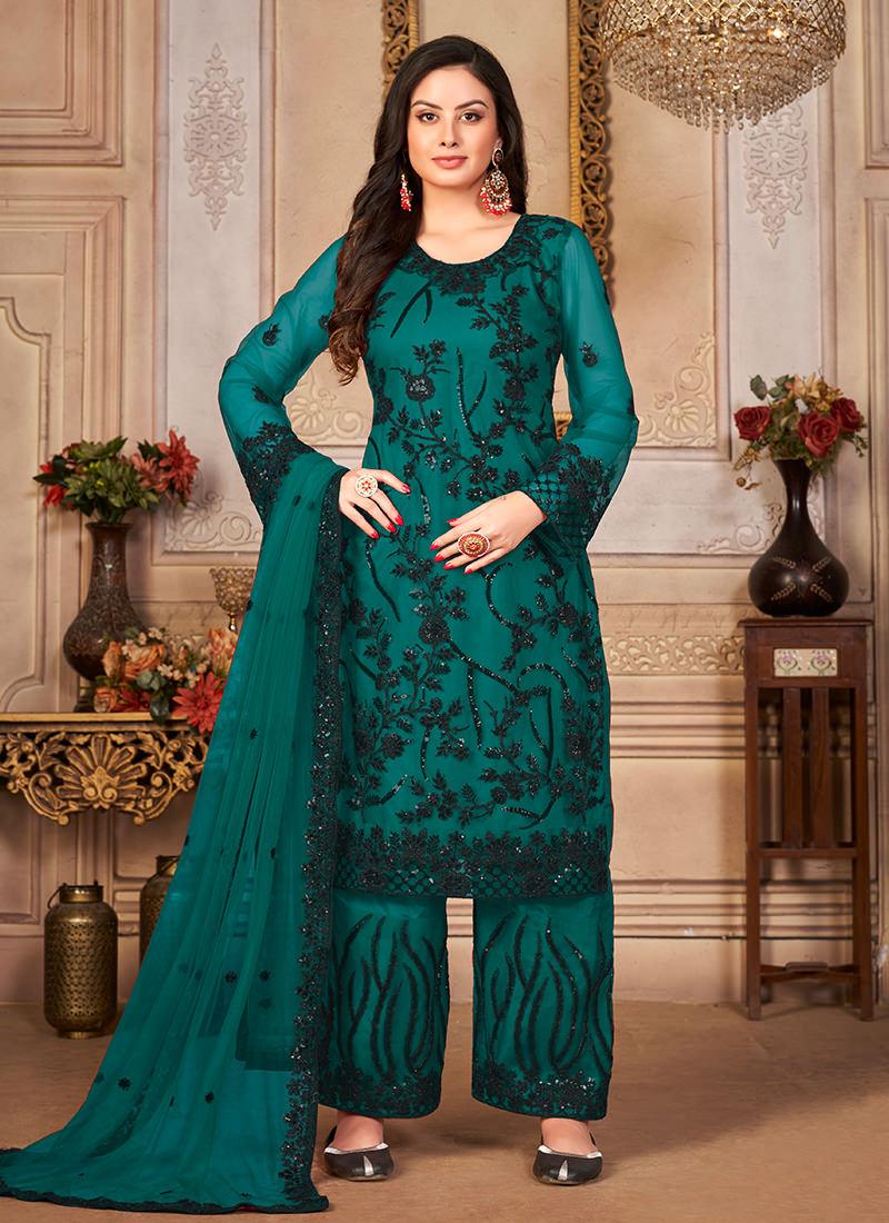 Net Base Green Salwar Kameez Discount Amazon