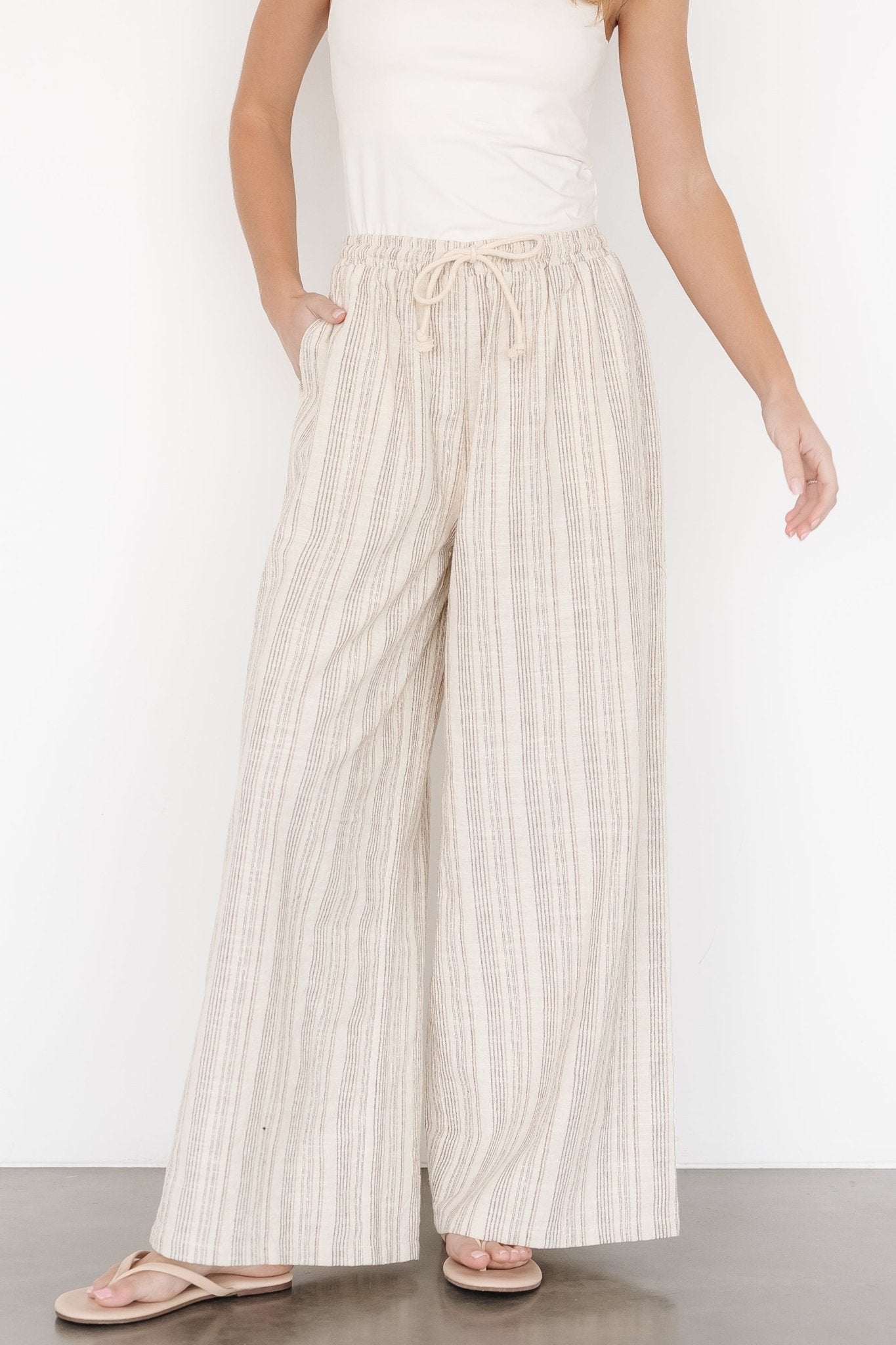 Antale Pants | Natural Multi Stripe Discount Best Sale