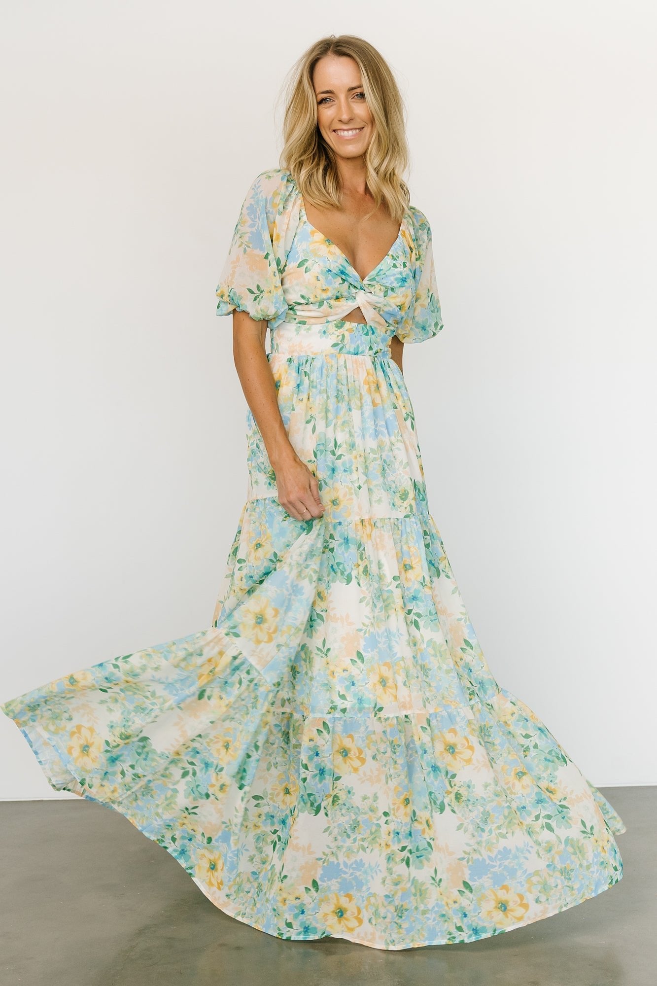 Maya Maxi Dress | Garden Multi Discount Codes Really Cheap