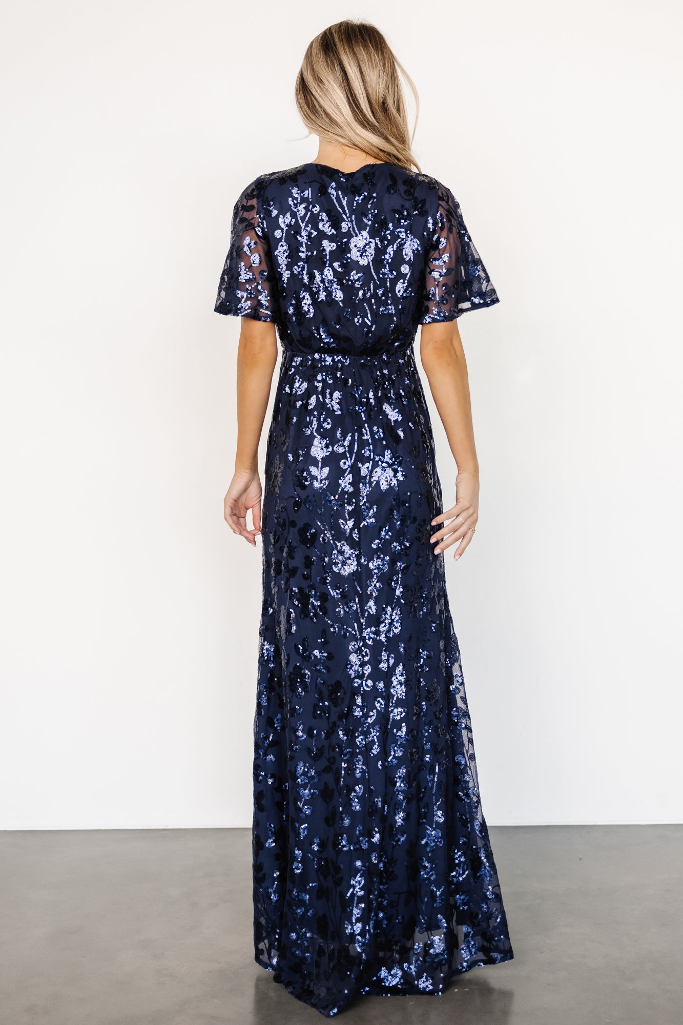 Esme Sequin Dress | Navy Buy Cheap Cheapest