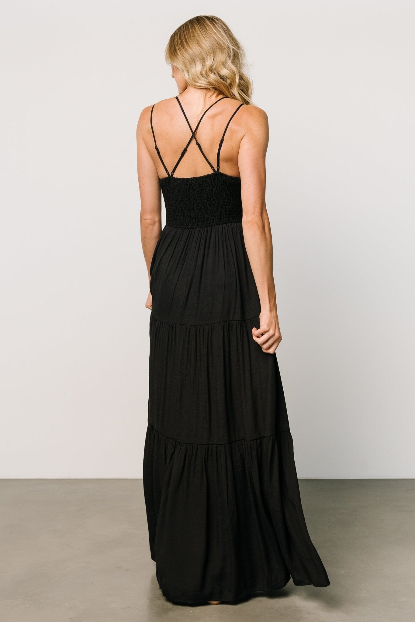 Summerlin Lace Top Maxi Dress | Black Buy Cheap How Much