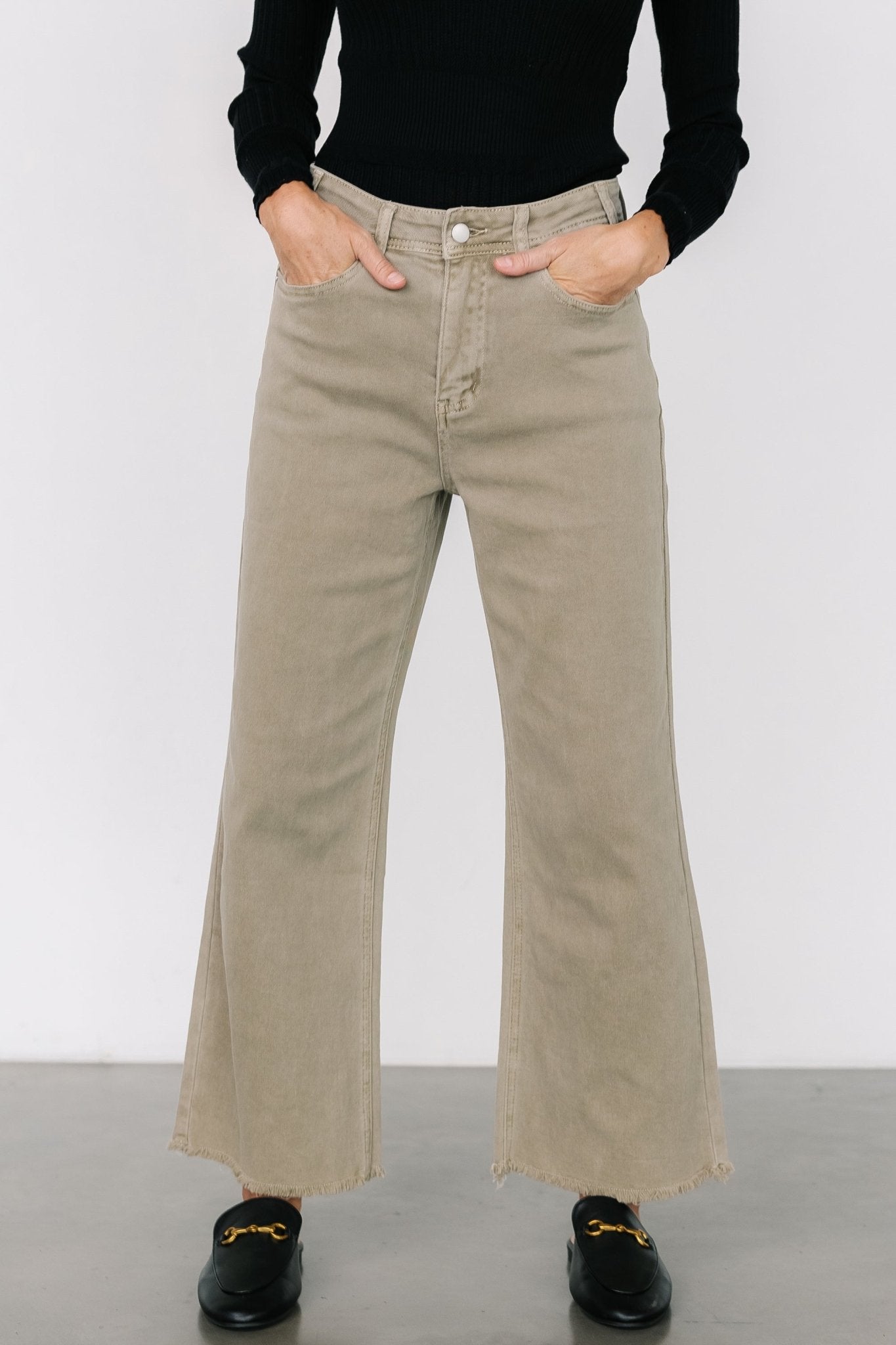 Spence Denim Pants | Olive Buy Cheap Choice