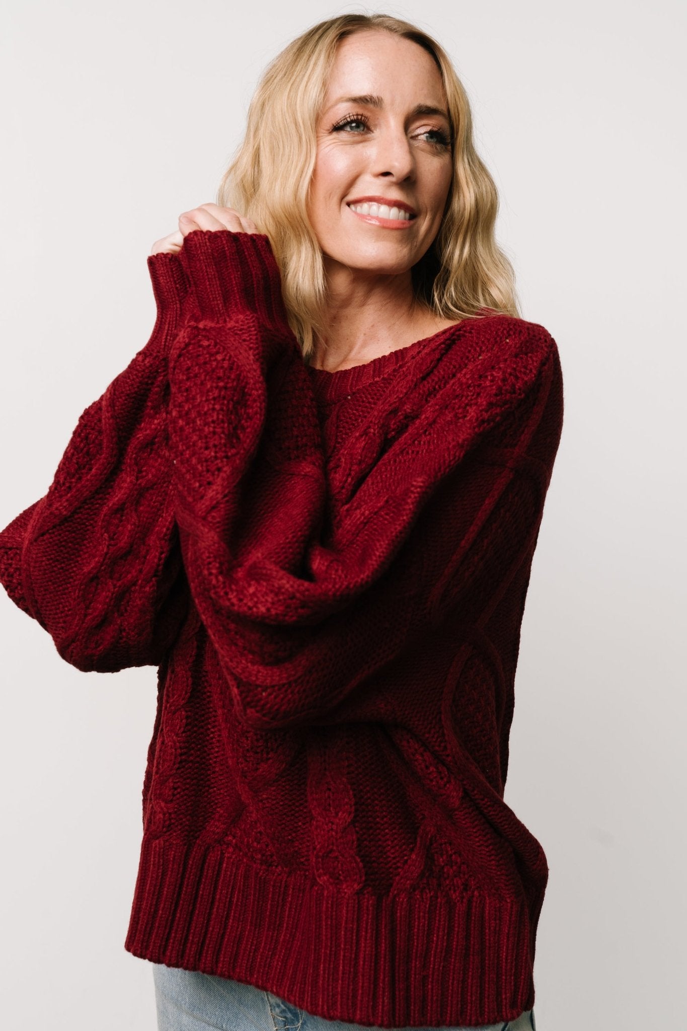 Anthony Knit Sweater | Wine Latest Collections Online