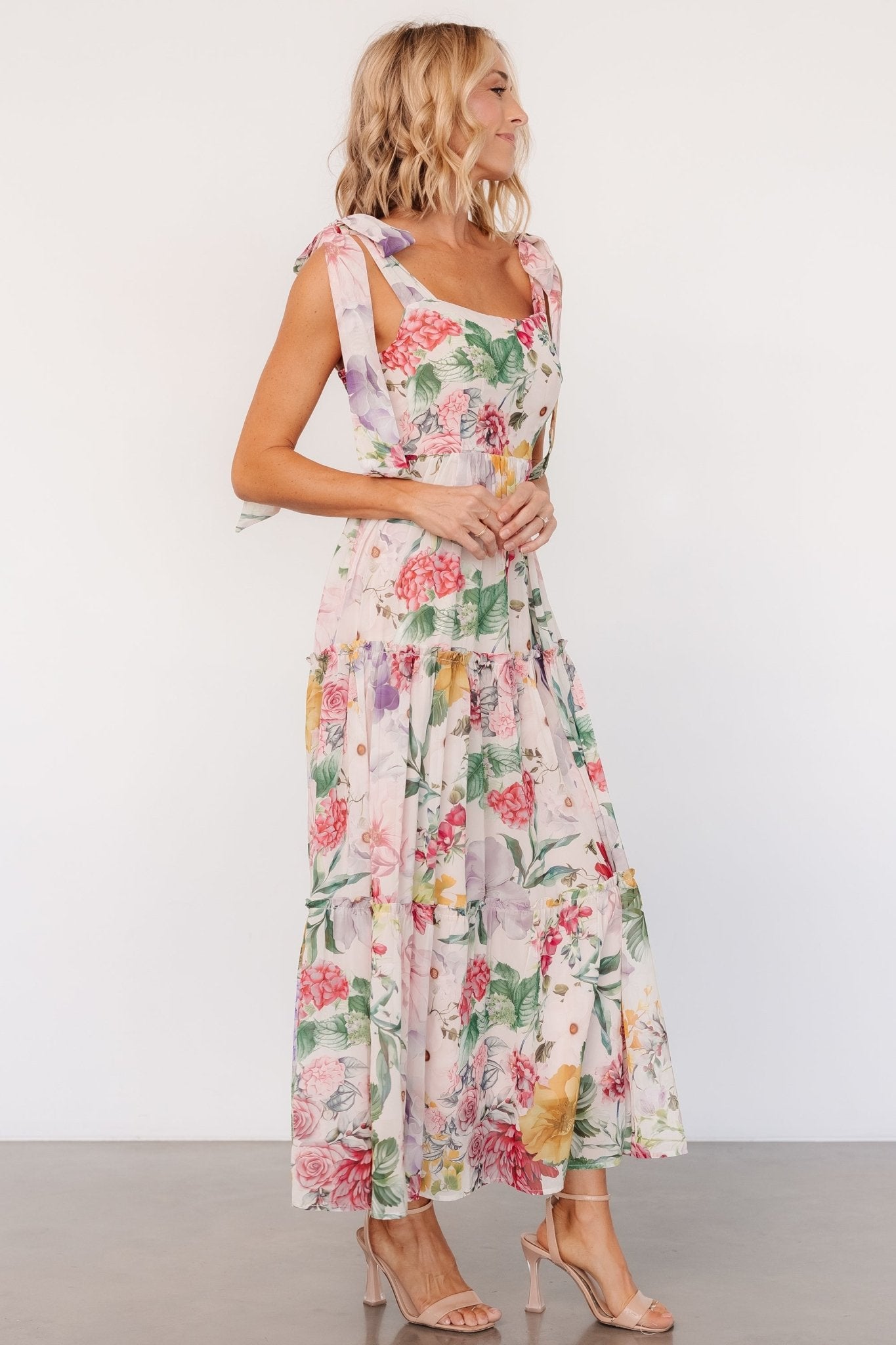 Anita Maxi Dress | Blush Multi Floral Discount Outlet Locations