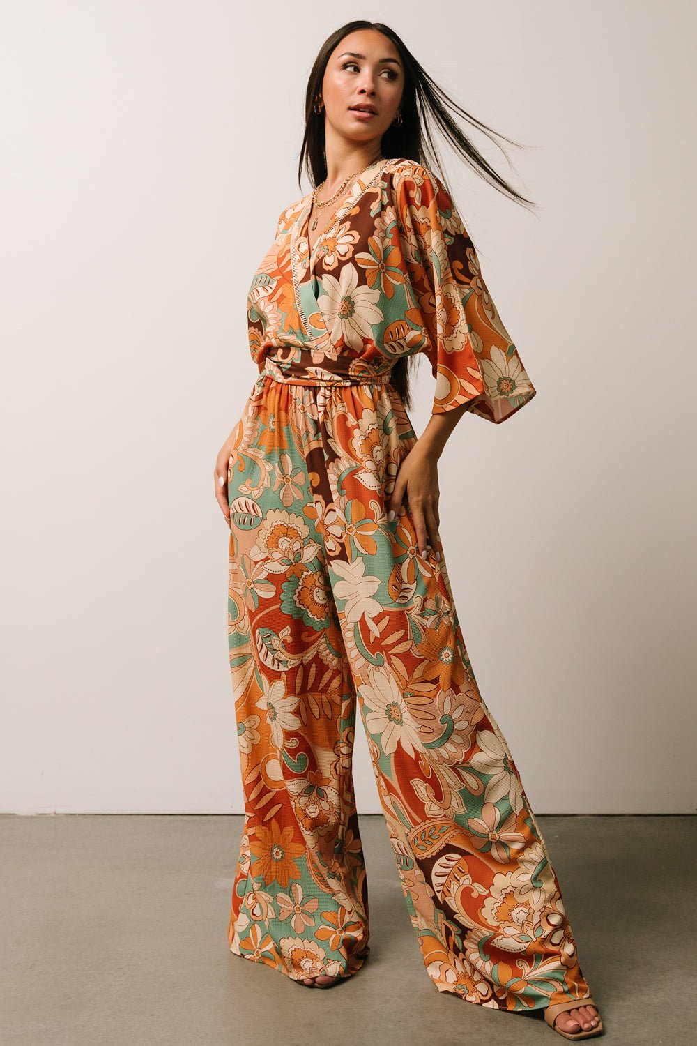 Rhapsody Jumpsuit | Multi Print Clearance 2025