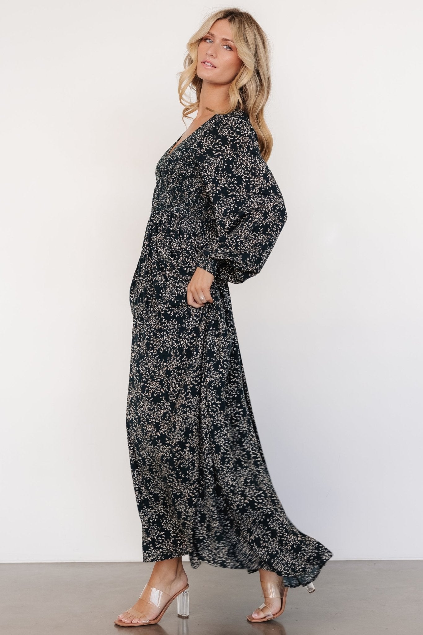 Anya Maxi Dress | Hunter Green Print Cheap With Mastercard