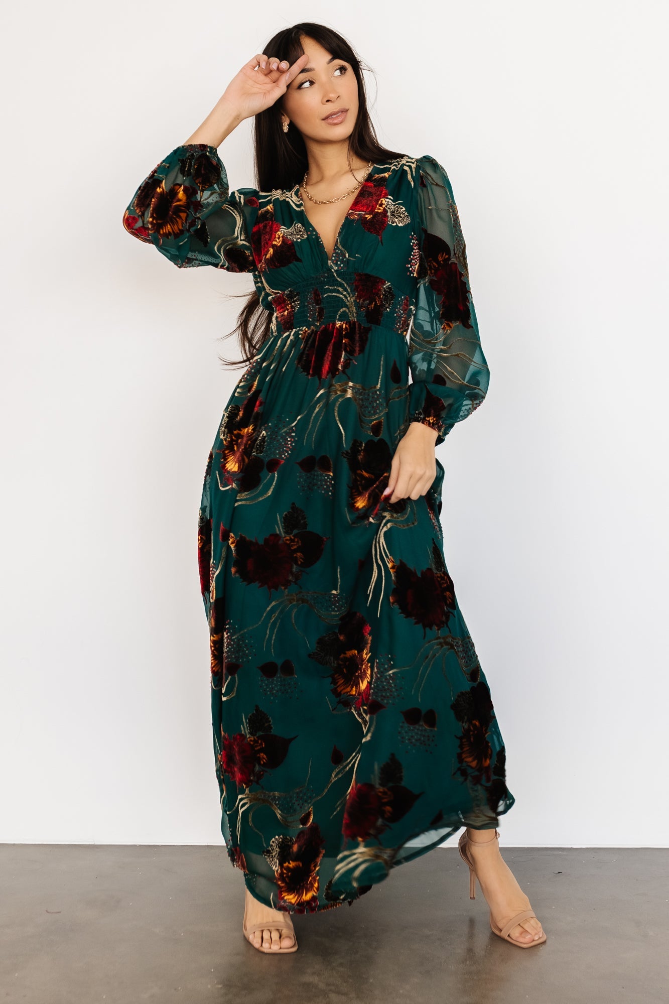 Mikla Maxi Dress | Jade Multi Cheap In China