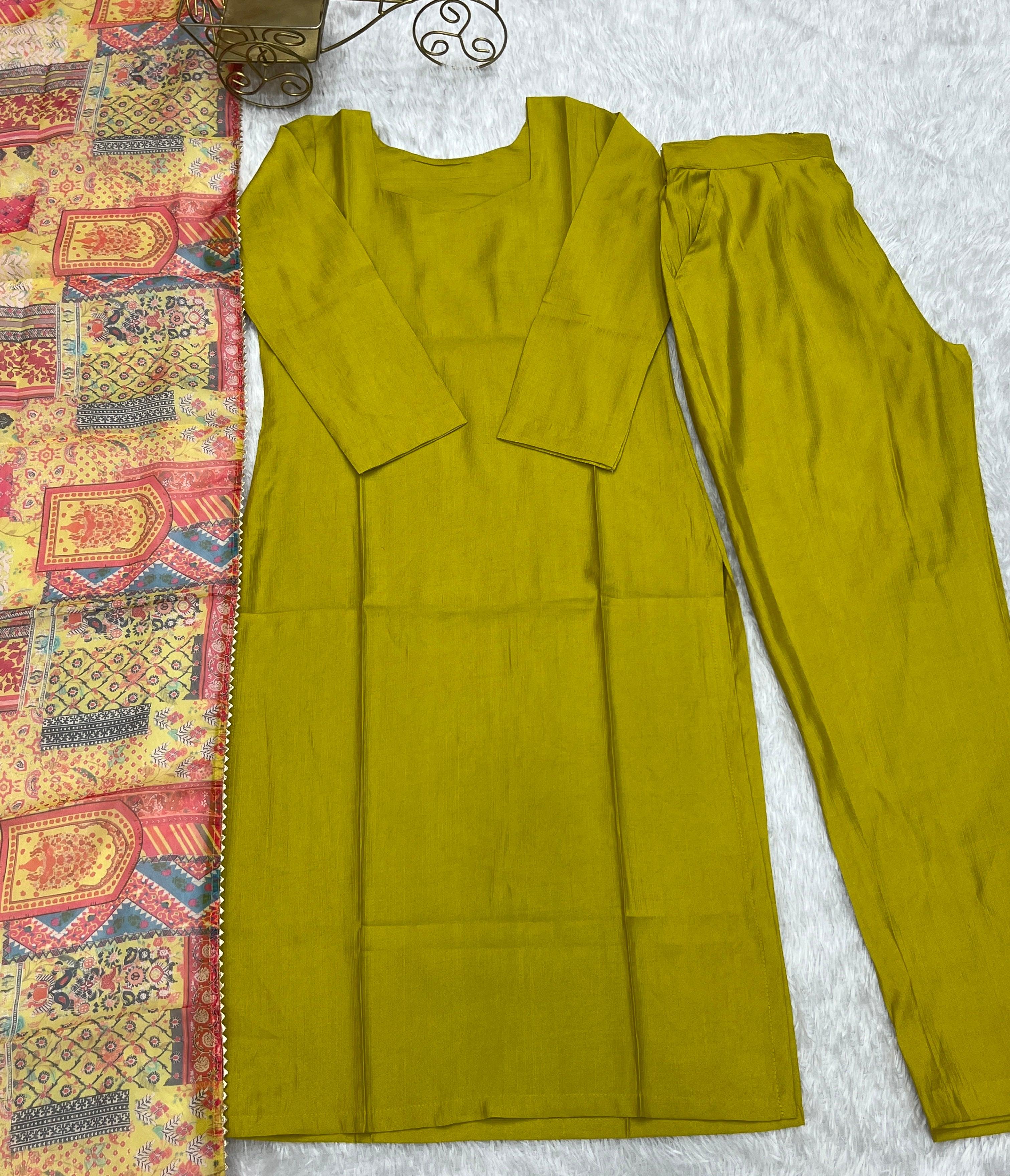 Amazing Pure Viscous Straight Kutta Pant Suit Exclusive Online