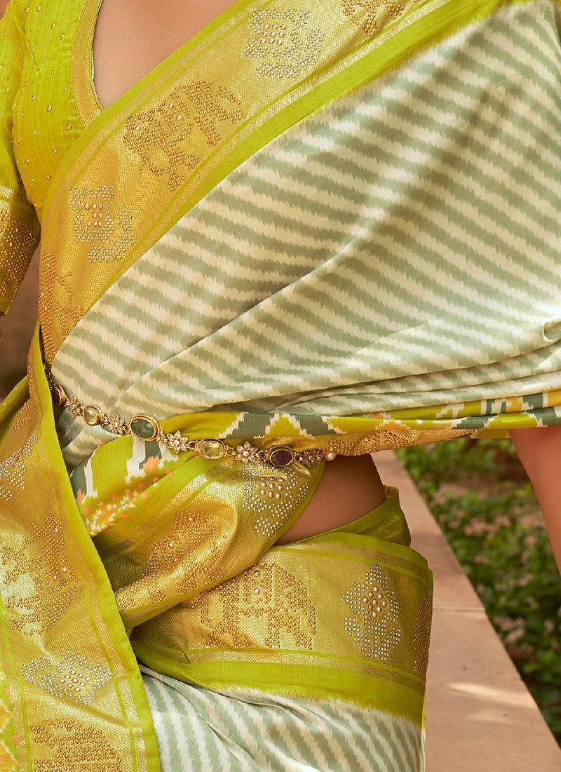 Yellow Color Pure Silk Patola Saree Outlet Best Place