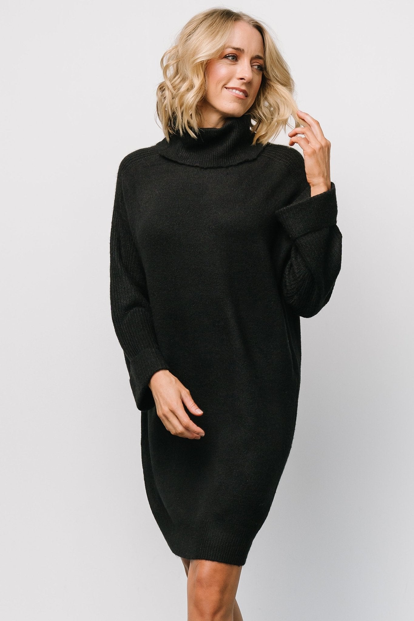 Amy Sweater Dress | Black In China Cheap Pice