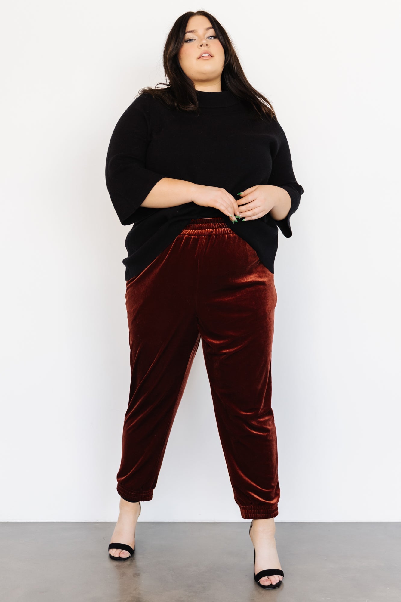 Archie Velvet Jogger Pants | Cinnamon Clearance Pick A Best