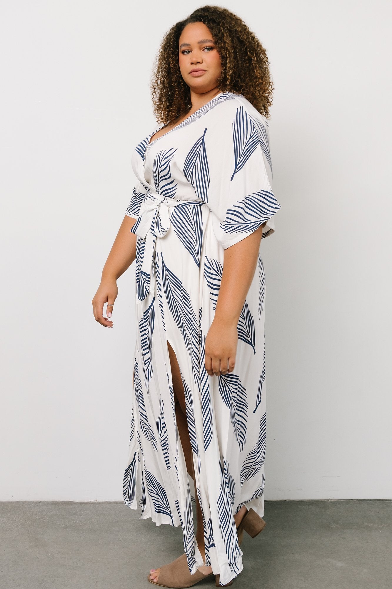 Corinth Maxi Dress | Navy Print Sale Outlet