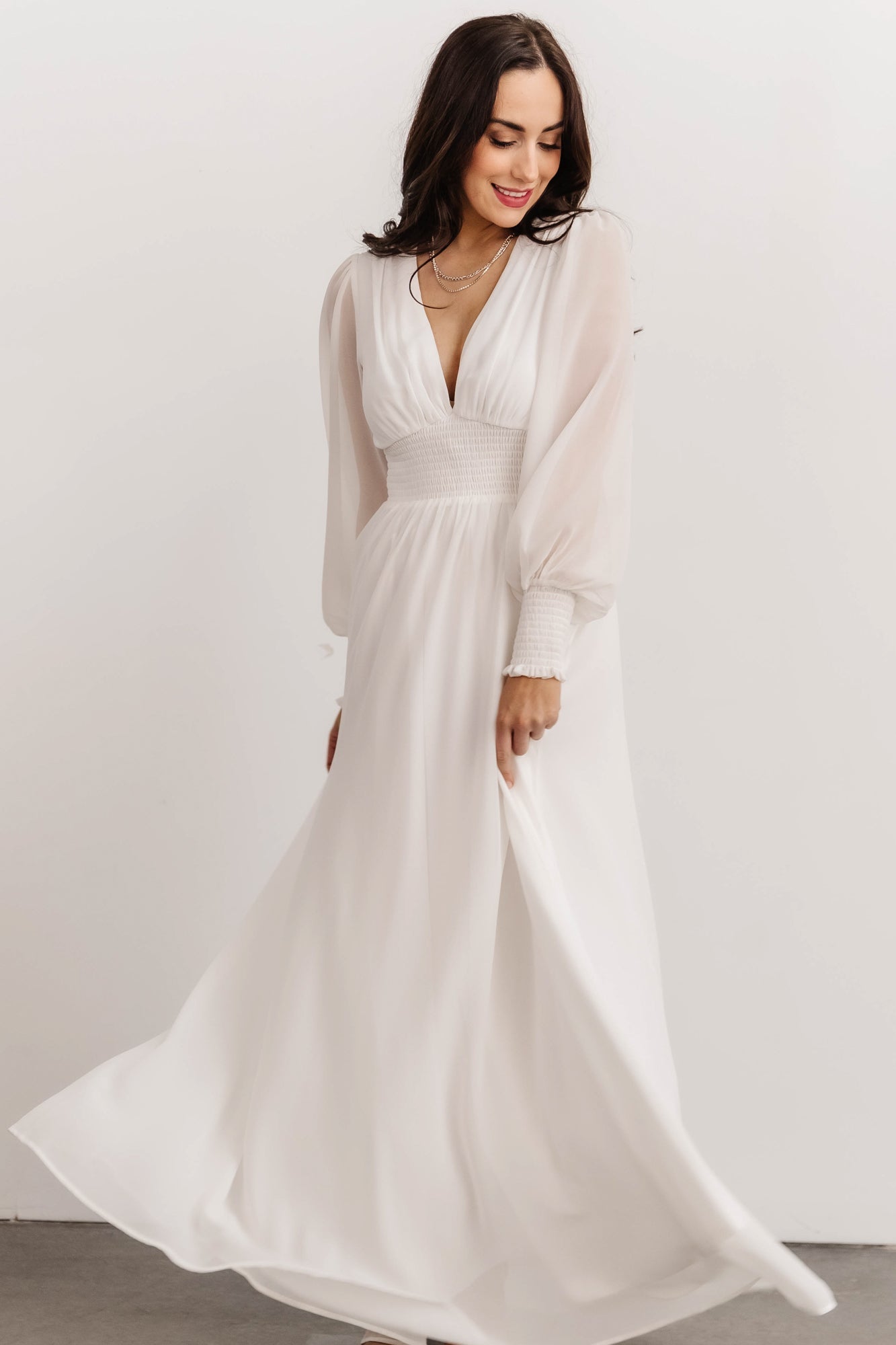 Olivia Maxi Dress | White Cheap Shop