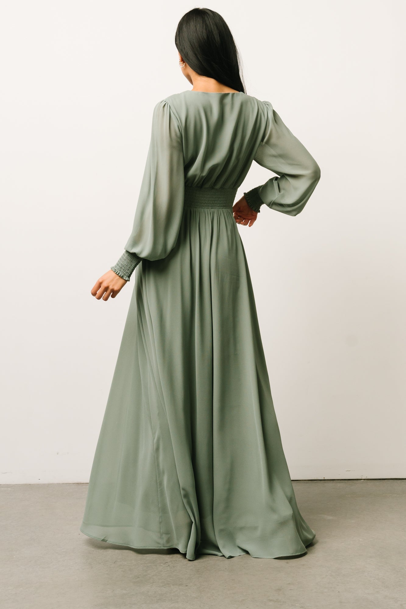 Olivia Maxi Dress | Eucalyptus Cheap Sale Choice