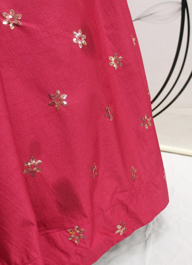 Rani Pink Designer Jacket Gown Sale Online Shop